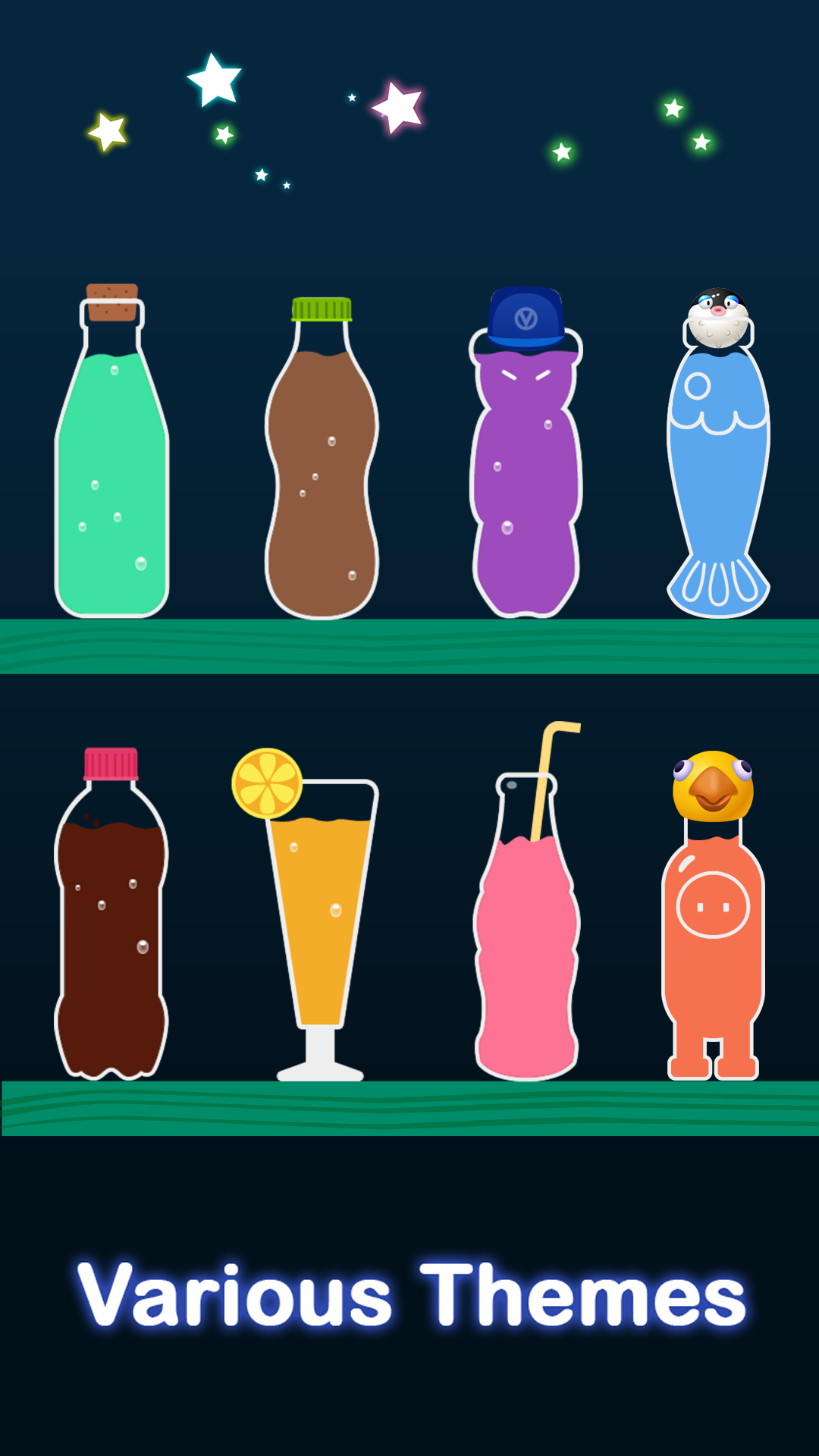اسکرین شات 8 بازی Soda Water Sort - Color Sort