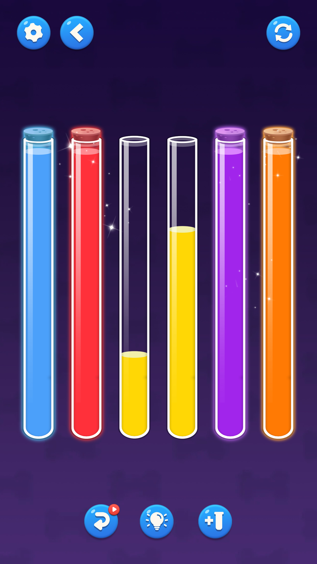 اسکرین شات 5 بازی Water Sort! Color Match Puzzle
