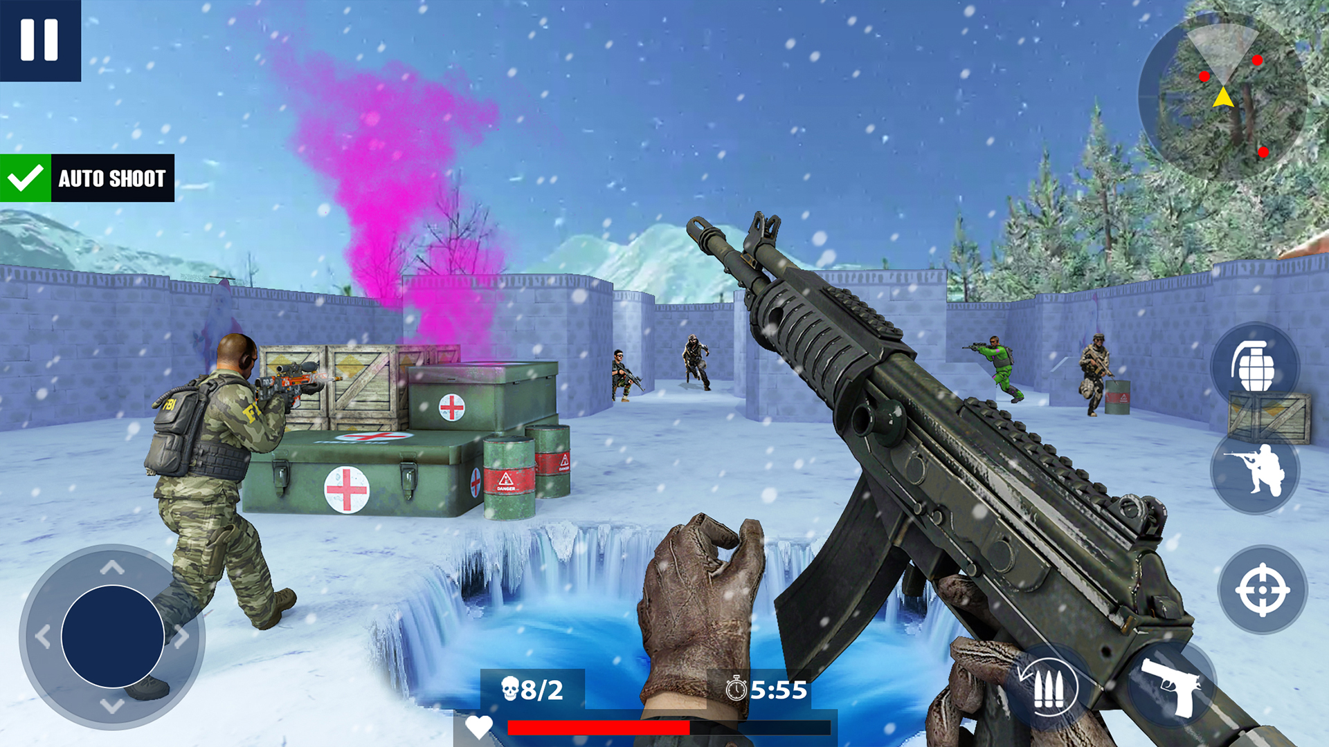 اسکرین شات 5 بازی War Zone: Gun Shooting Games