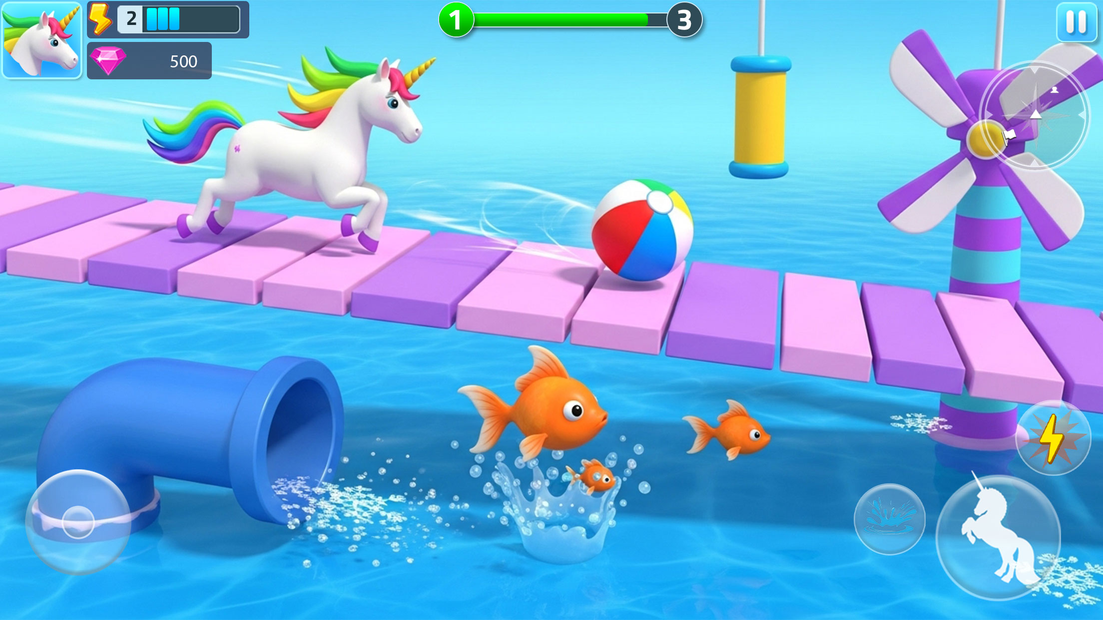 اسکرین شات 2 بازی Unicorn Games: Pony Wonderland