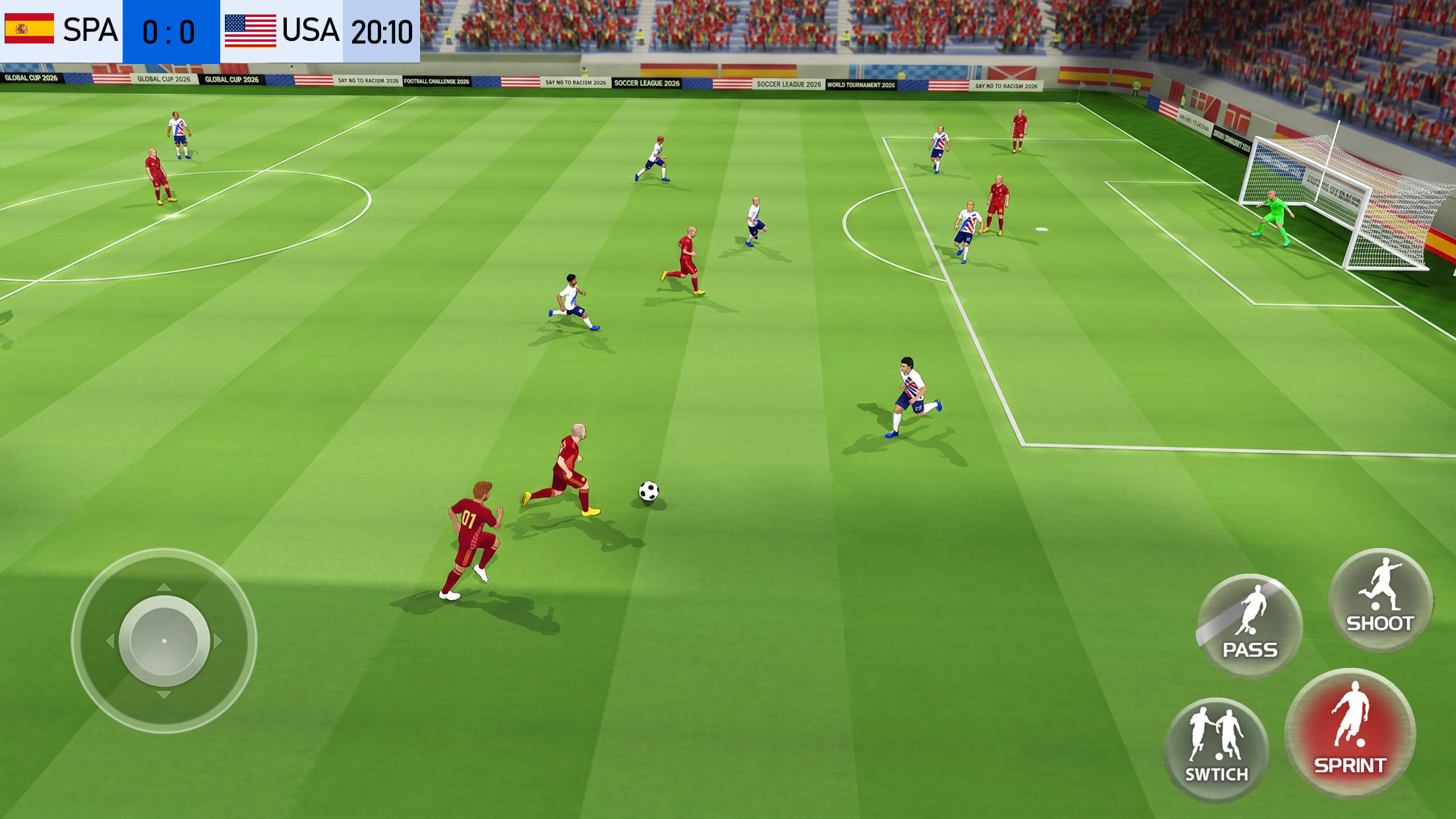 اسکرین شات 4 بازی Play Football: Soccer Games