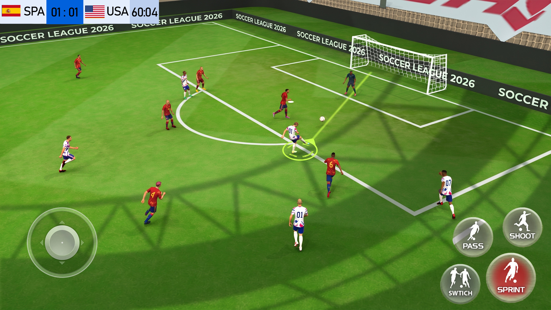 اسکرین شات 3 بازی Play Football: Soccer Games