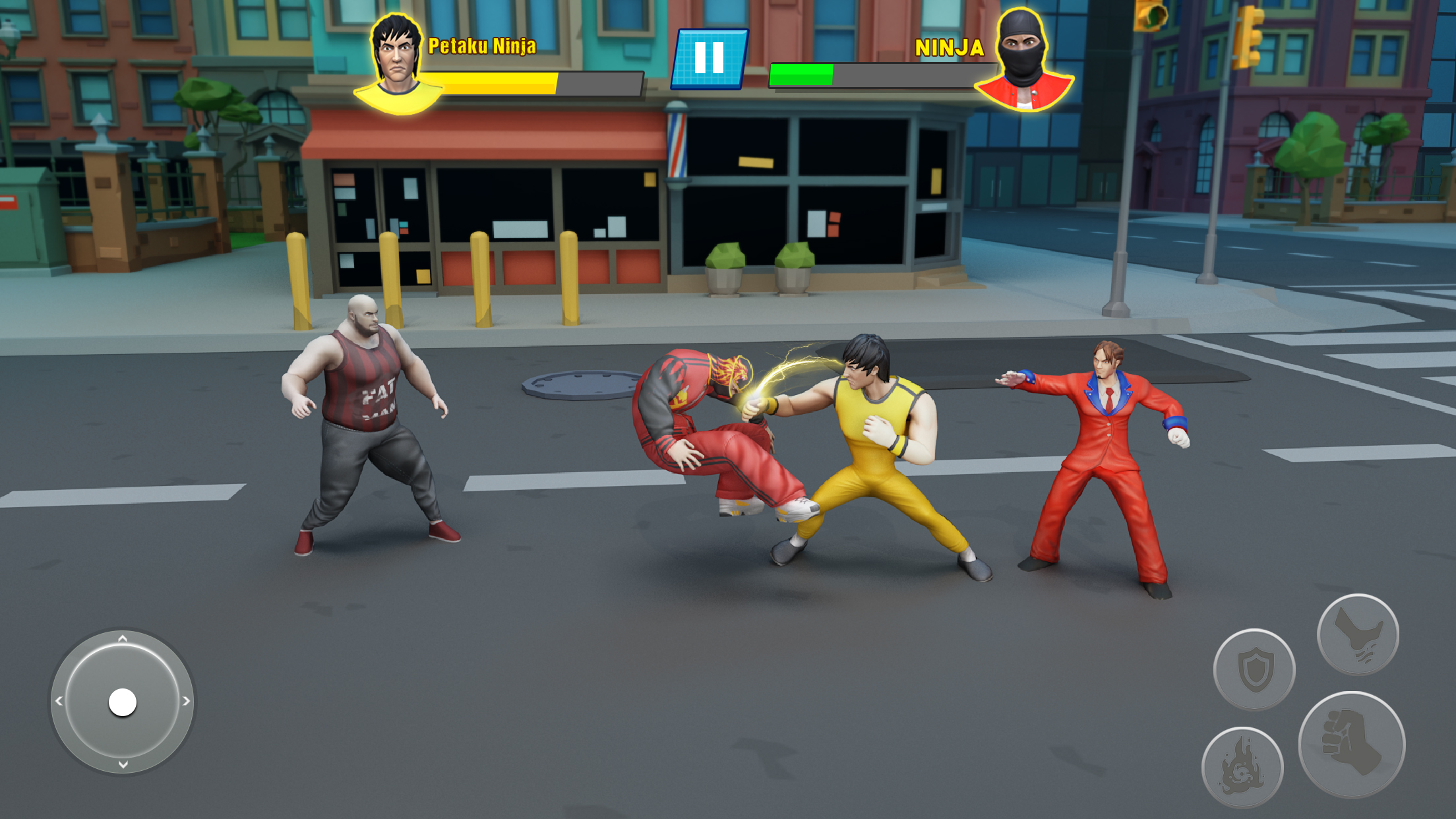 اسکرین شات 4 بازی Karate Heroes Street Battle