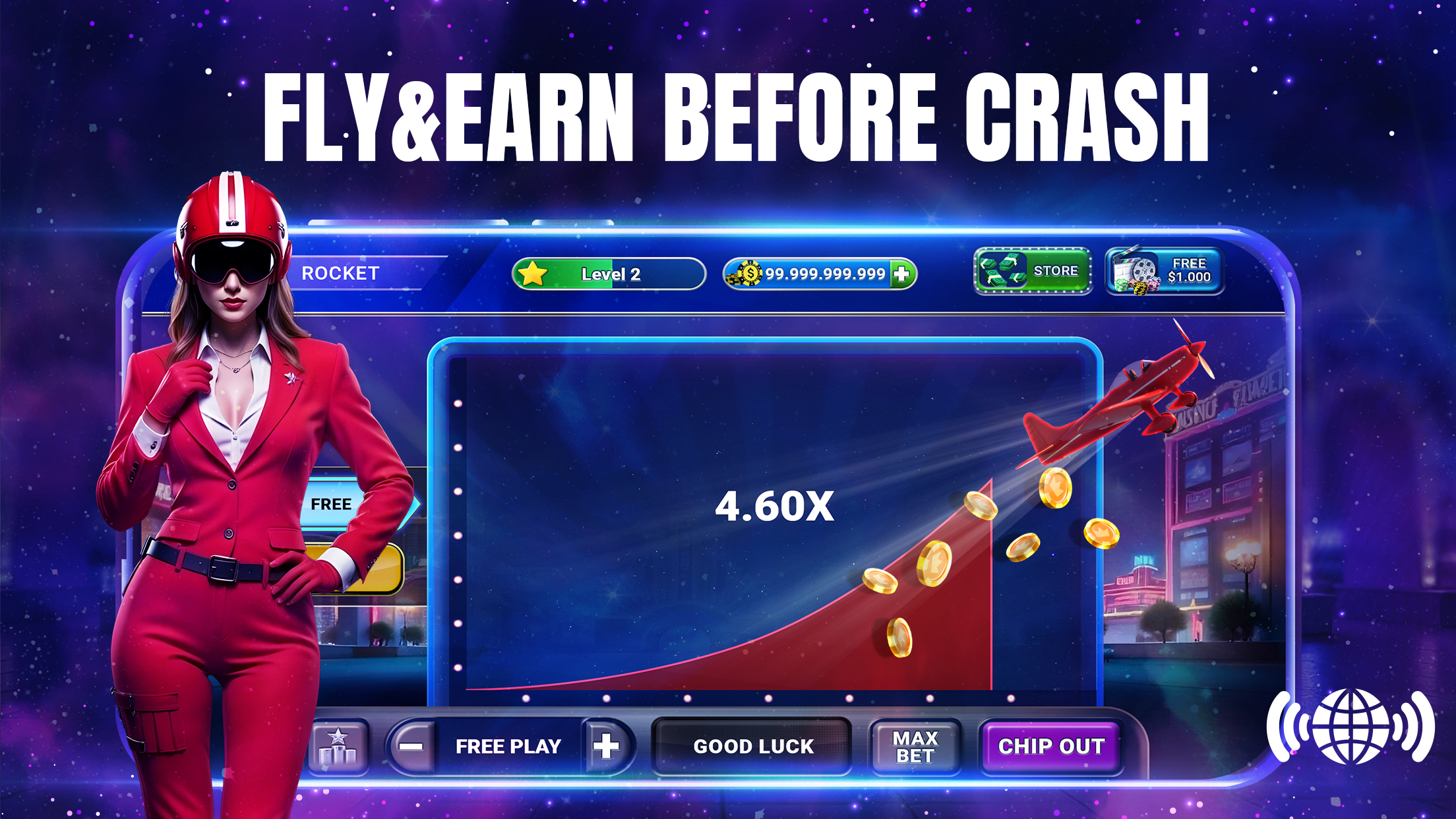 اسکرین شات 4 بازی Plink Jackpot - Big Win x1000