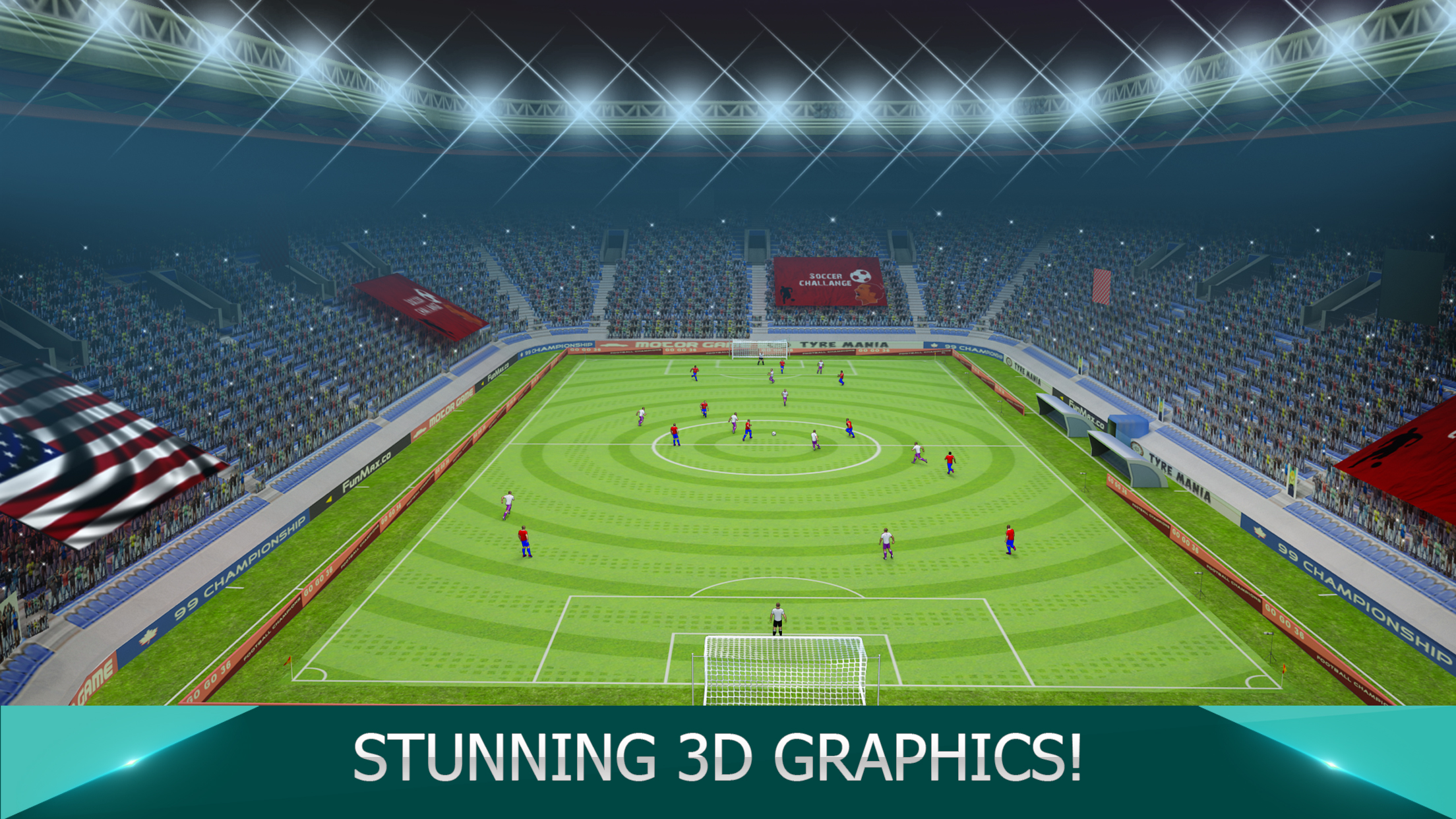 اسکرین شات 8 برنامه Play Soccer: Football Games