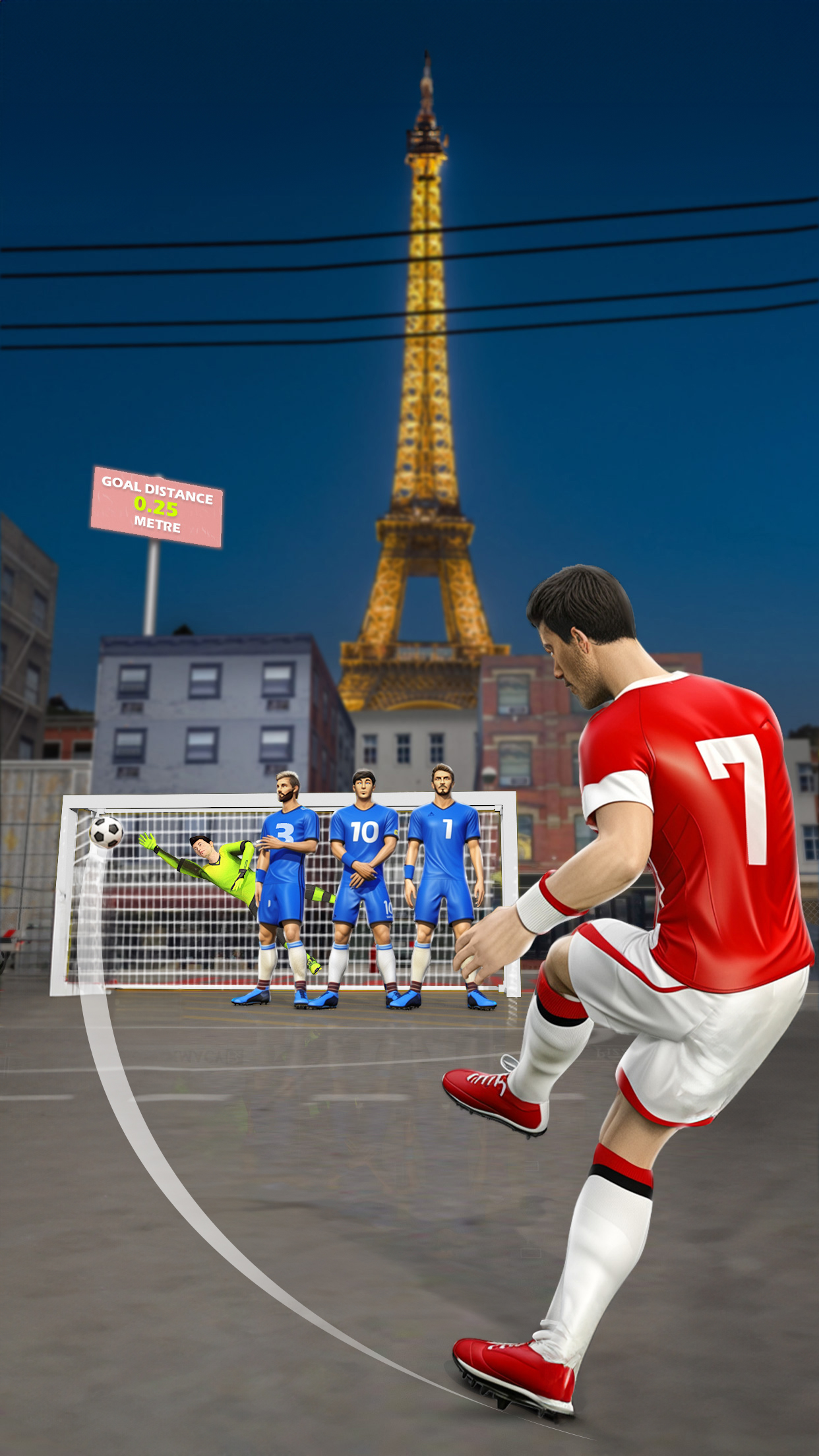 اسکرین شات 5 برنامه Street Soccer Simulator