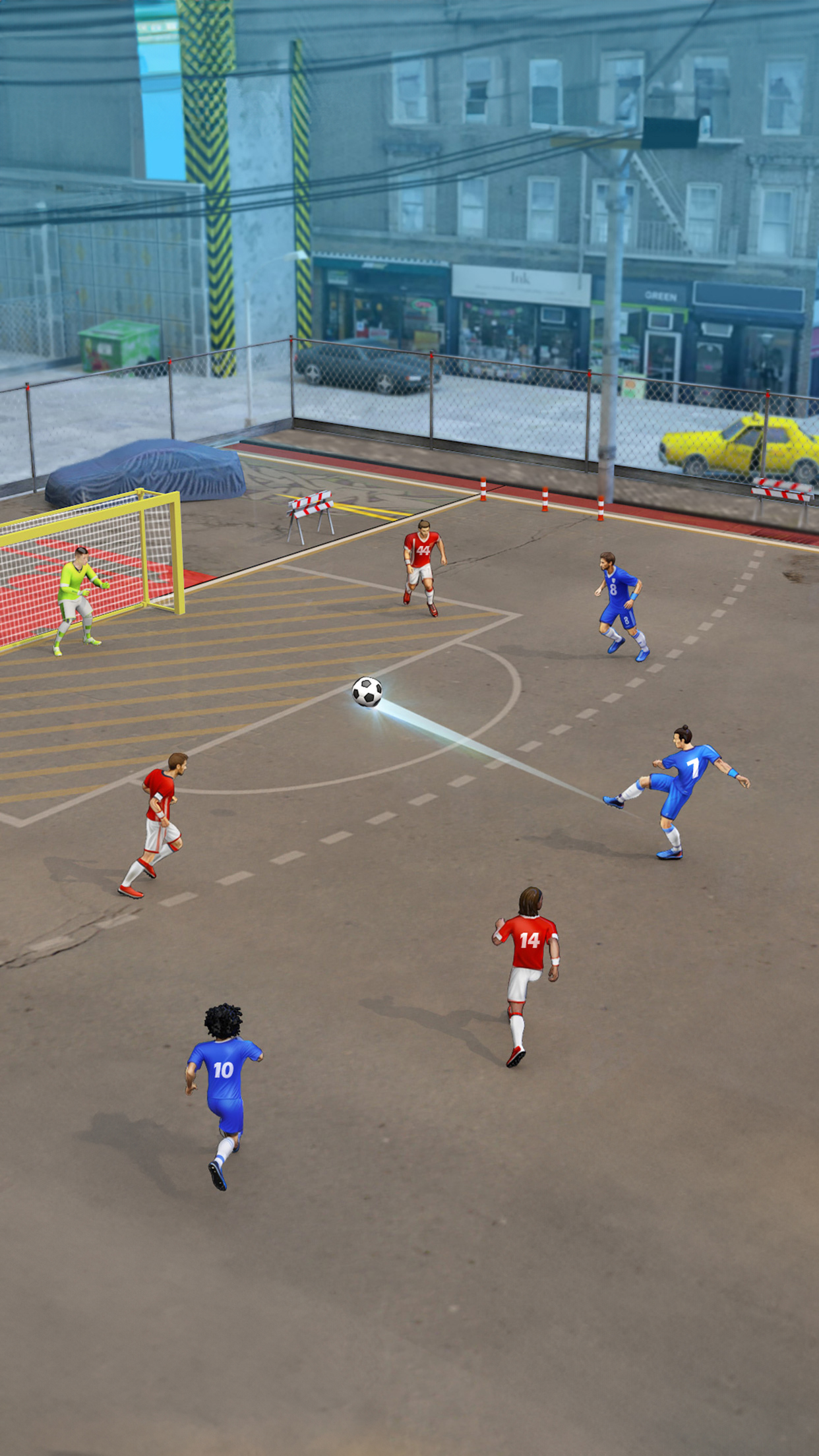 اسکرین شات 4 برنامه Street Soccer Simulator