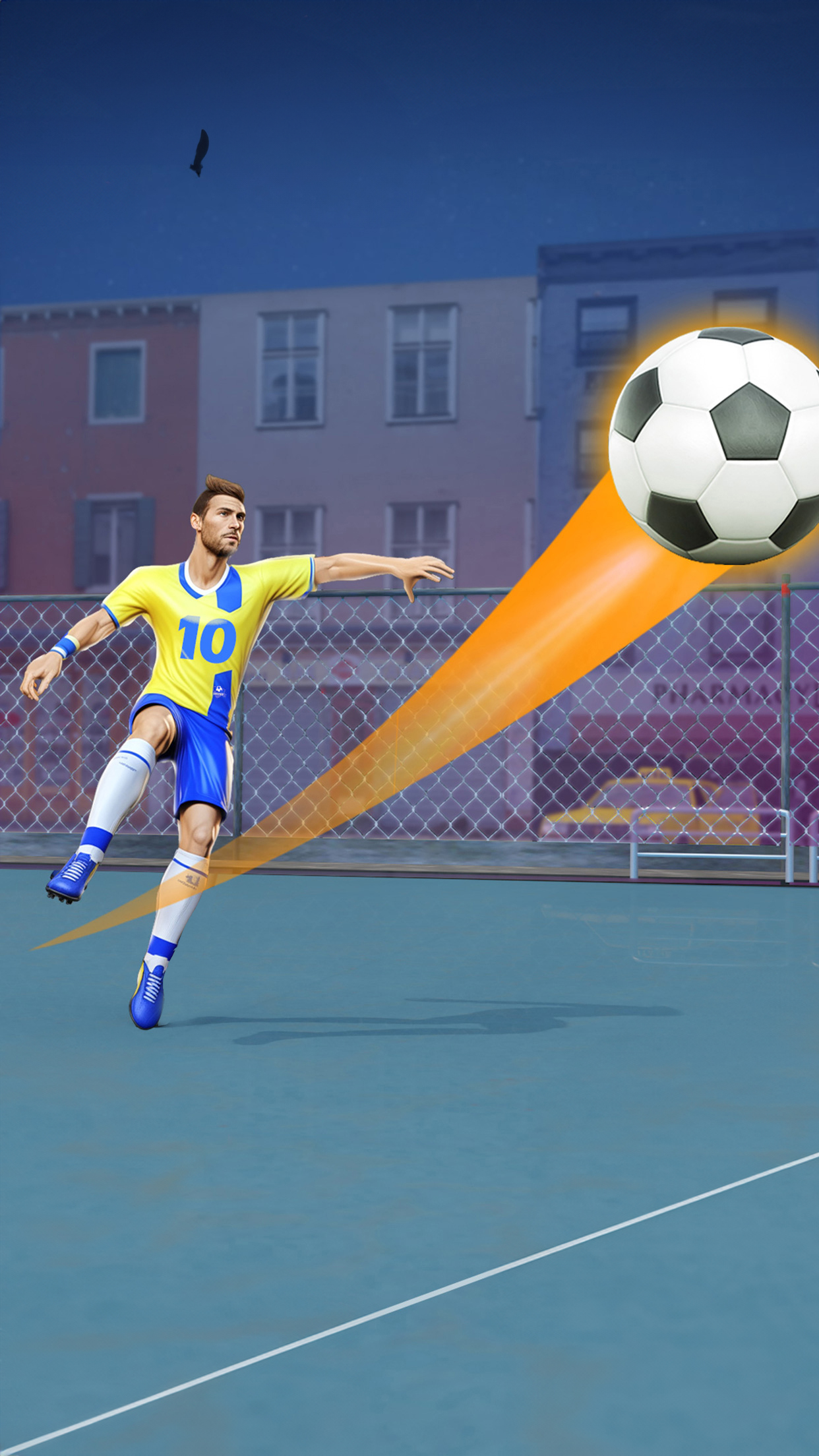 اسکرین شات 6 برنامه Street Soccer Simulator