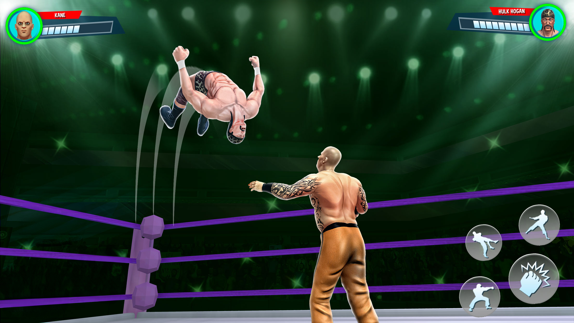 اسکرین شات 3 بازی Champions Ring: Wrestling Game