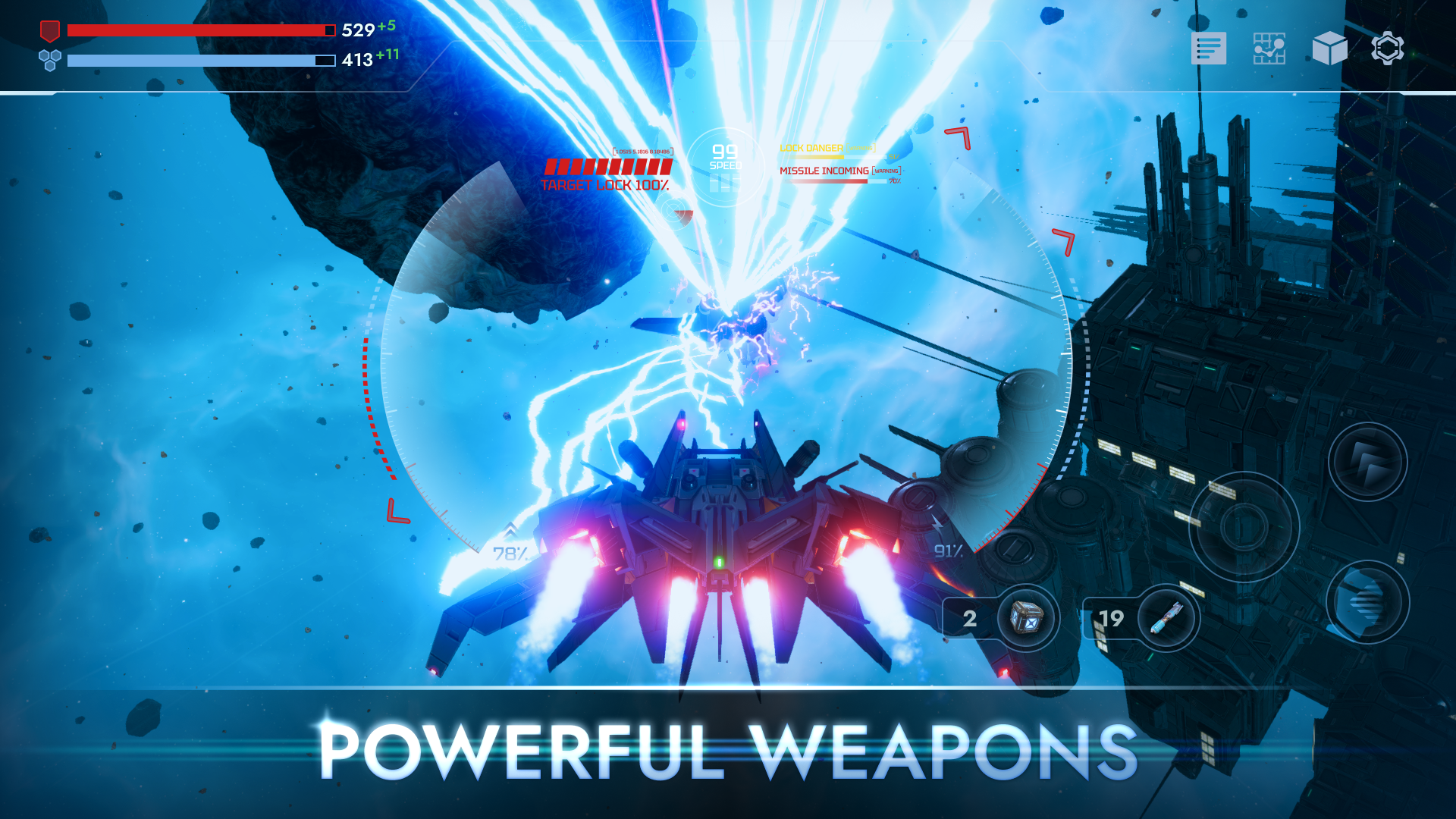 اسکرین شات 6 بازی Galaxy Division: Space Battles