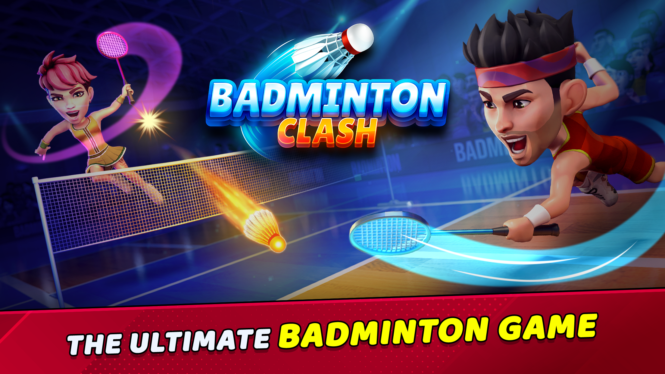 اسکرین شات 7 بازی Badminton Clash 3D