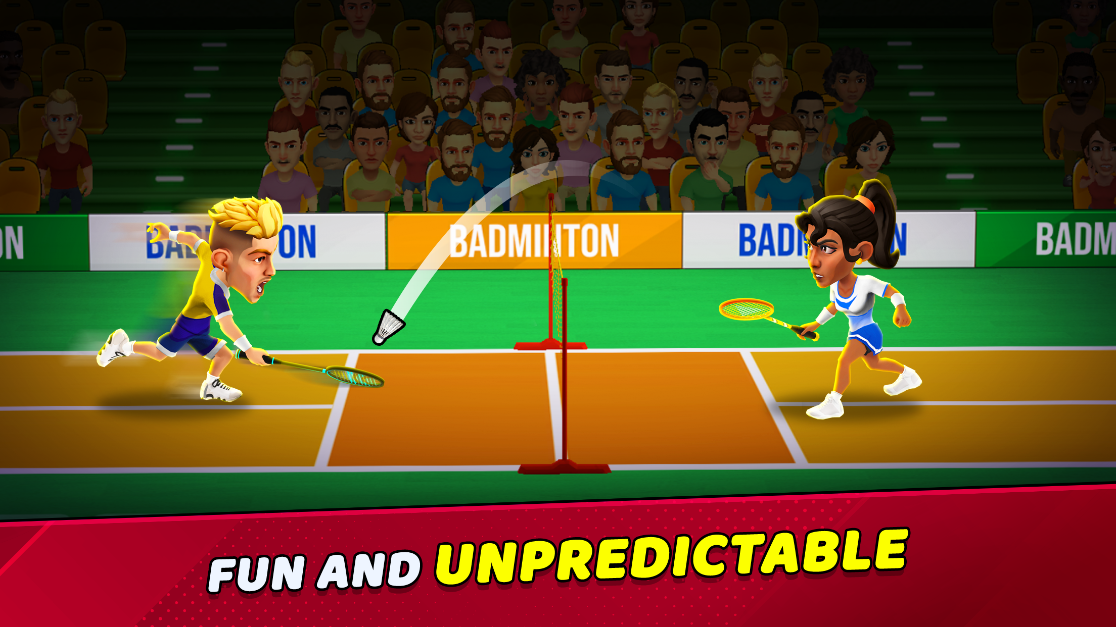 اسکرین شات 2 بازی Badminton Clash 3D