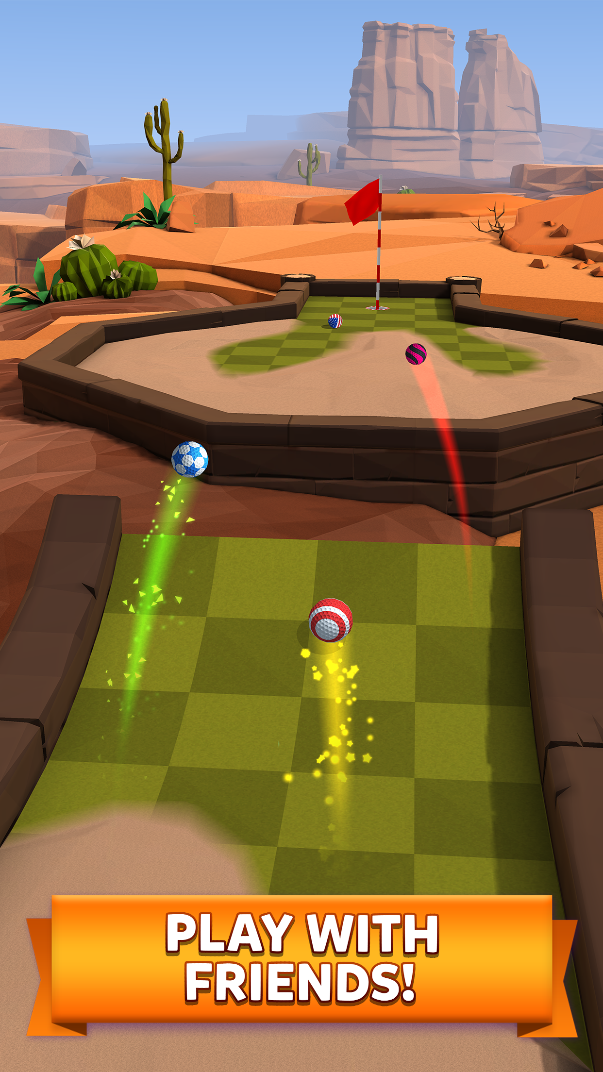 اسکرین شات 2 بازی Golf Battle