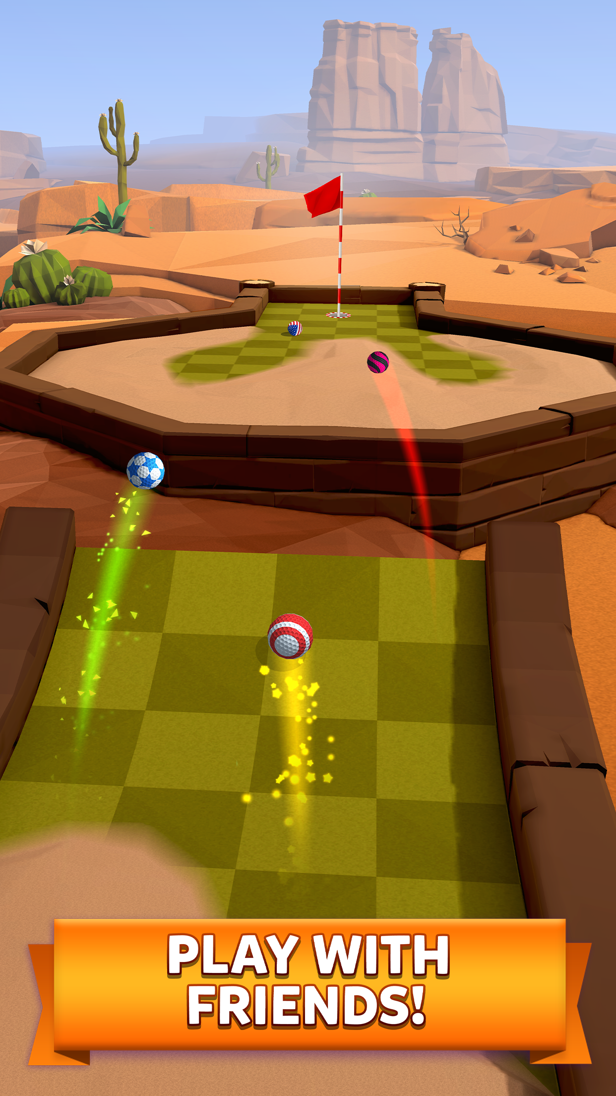 اسکرین شات 3 بازی Golf Battle