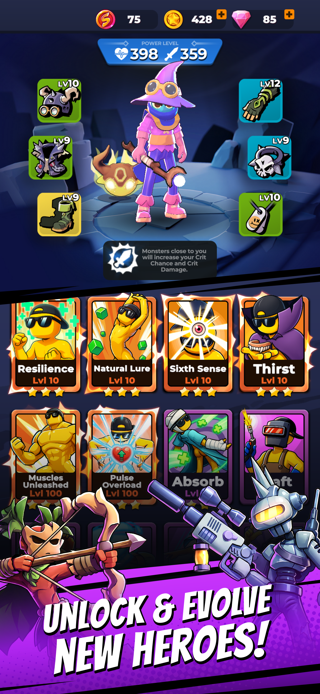 اسکرین شات 5 بازی Monster Survivors