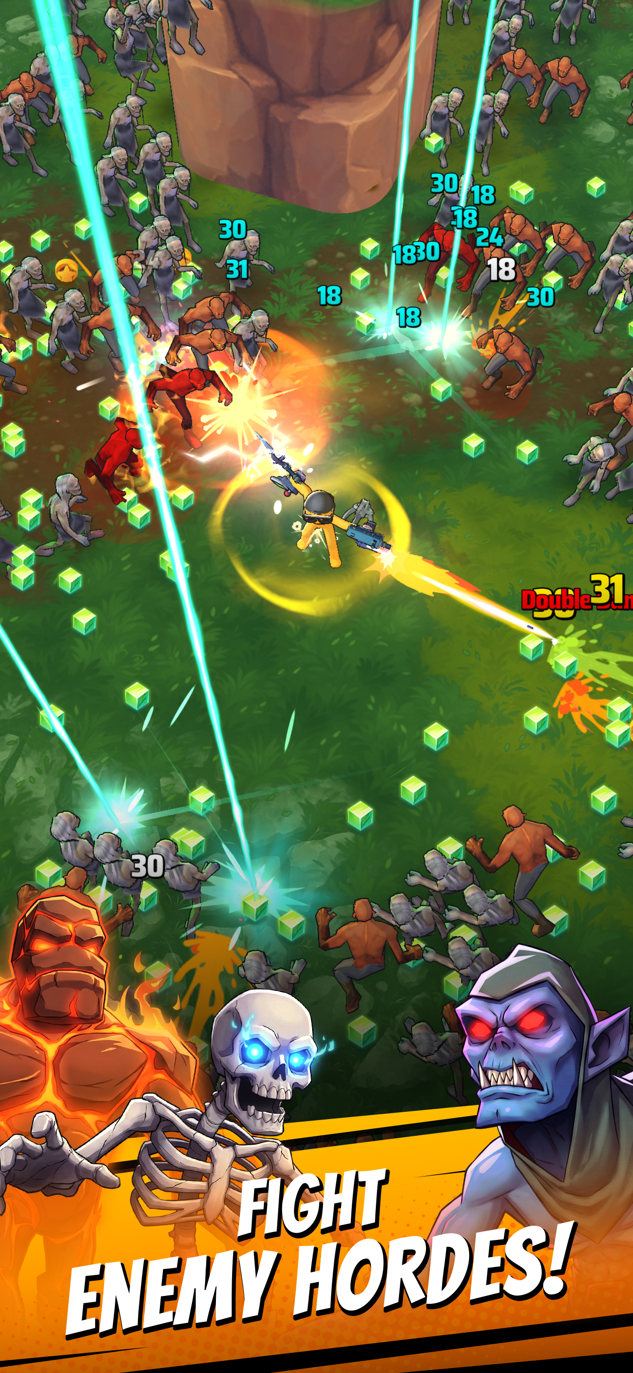 اسکرین شات 1 بازی Monster Survivors