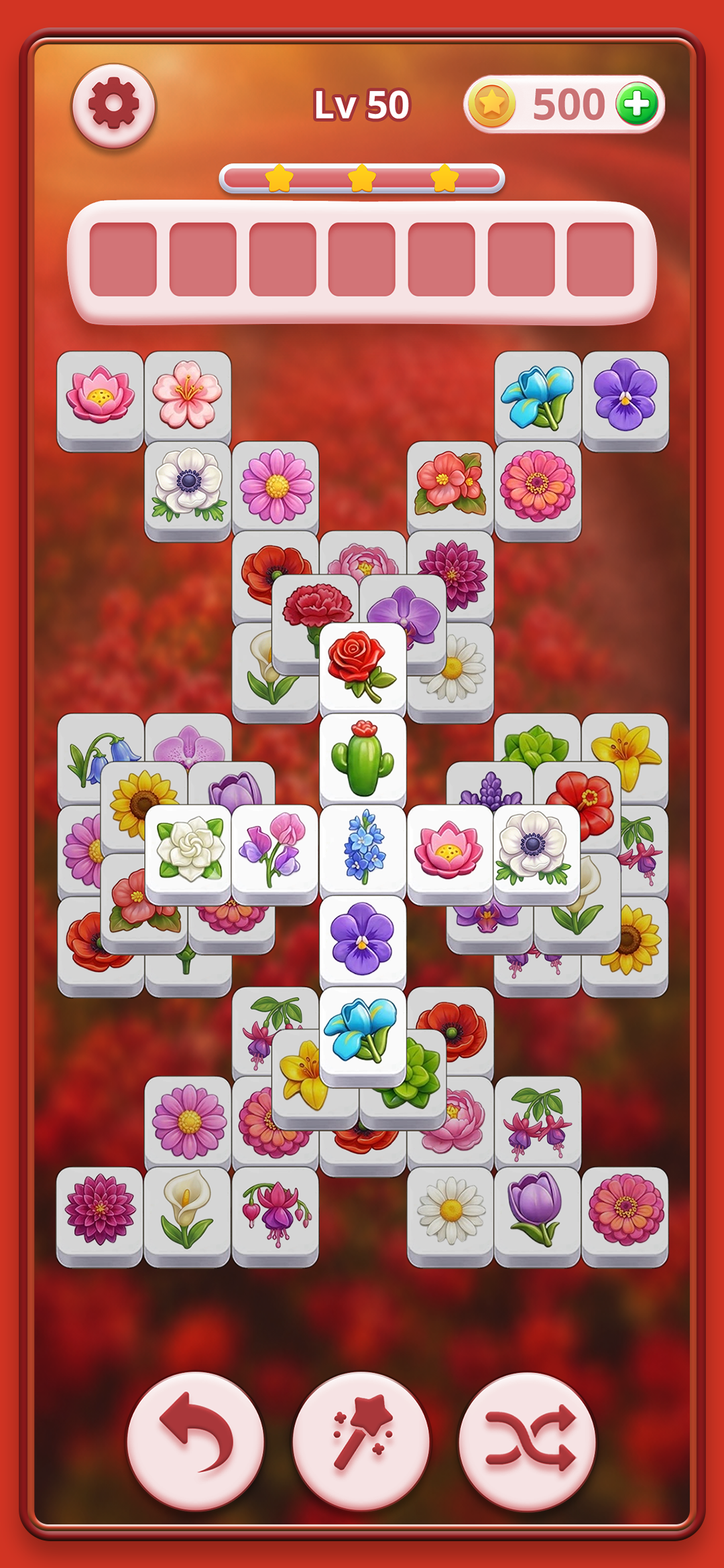 اسکرین شات 3 بازی Bloomingo: Floral Tile Match