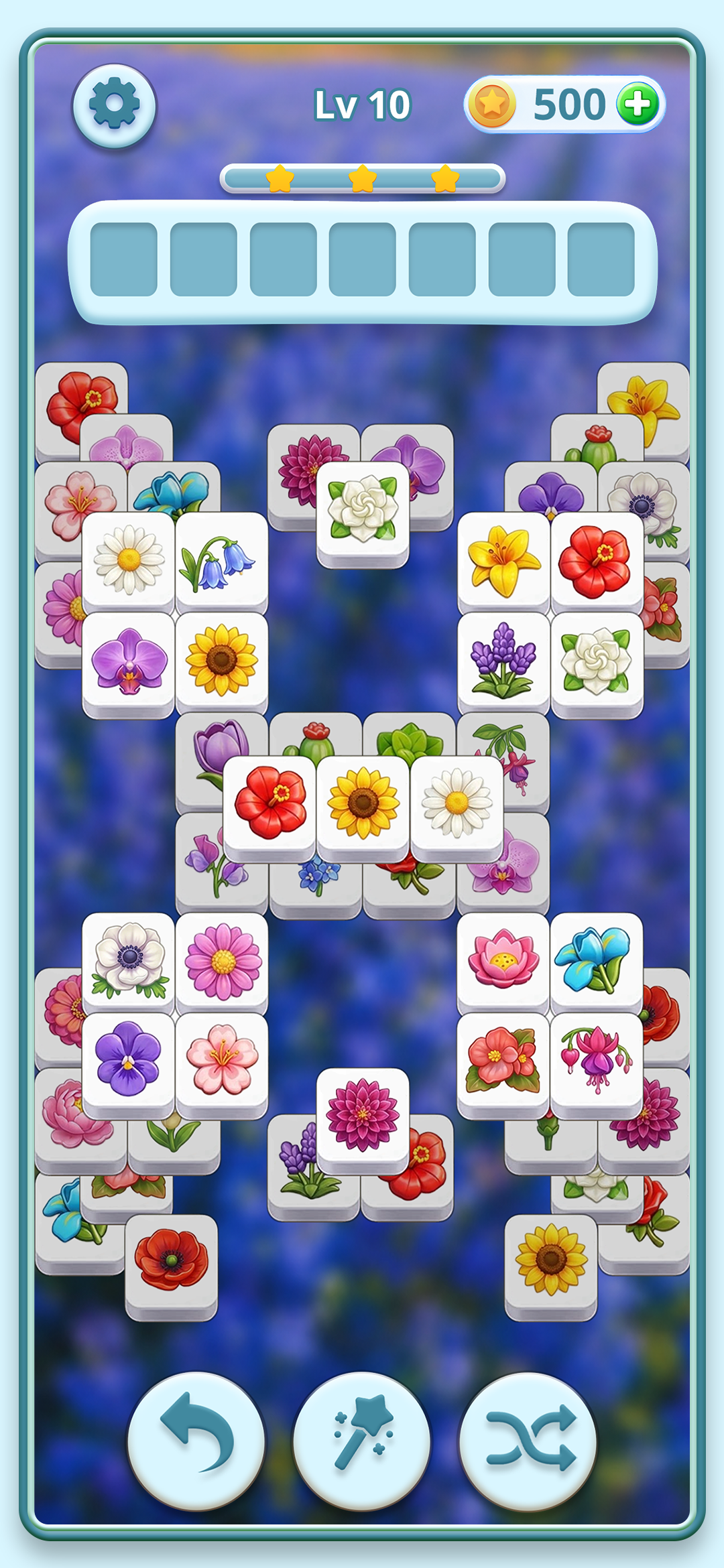 اسکرین شات 4 بازی Bloomingo: Floral Tile Match
