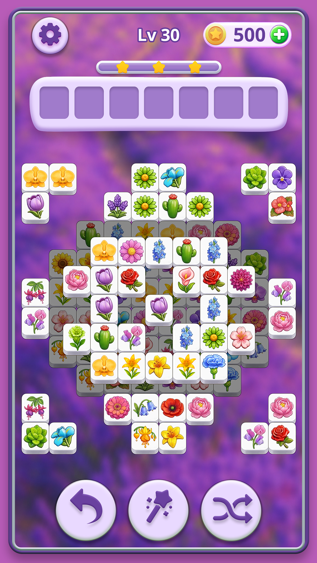 اسکرین شات 5 بازی Bloomingo: Floral Tile Match