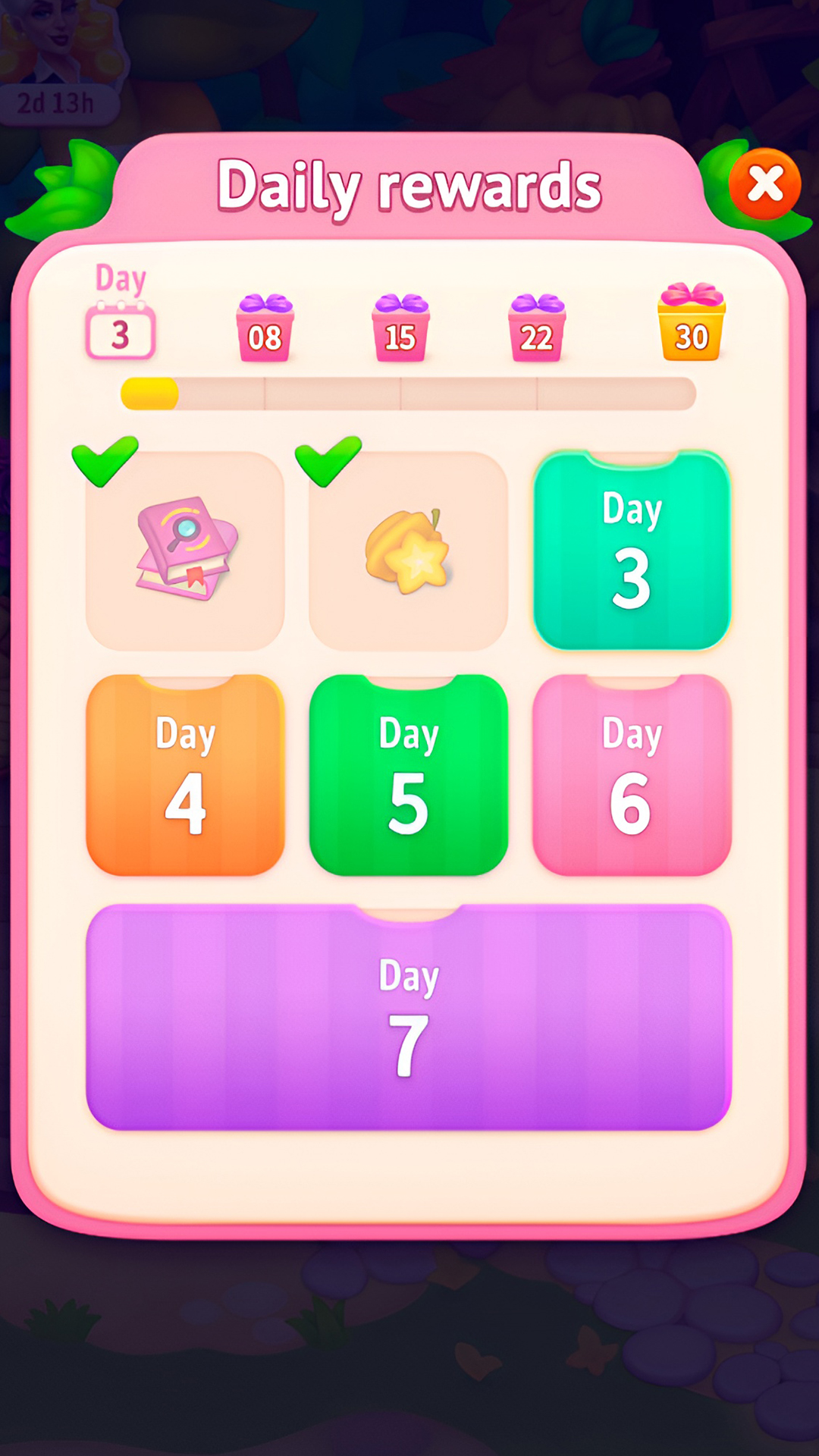 اسکرین شات 4 بازی Secrets of Paradise Merge Game