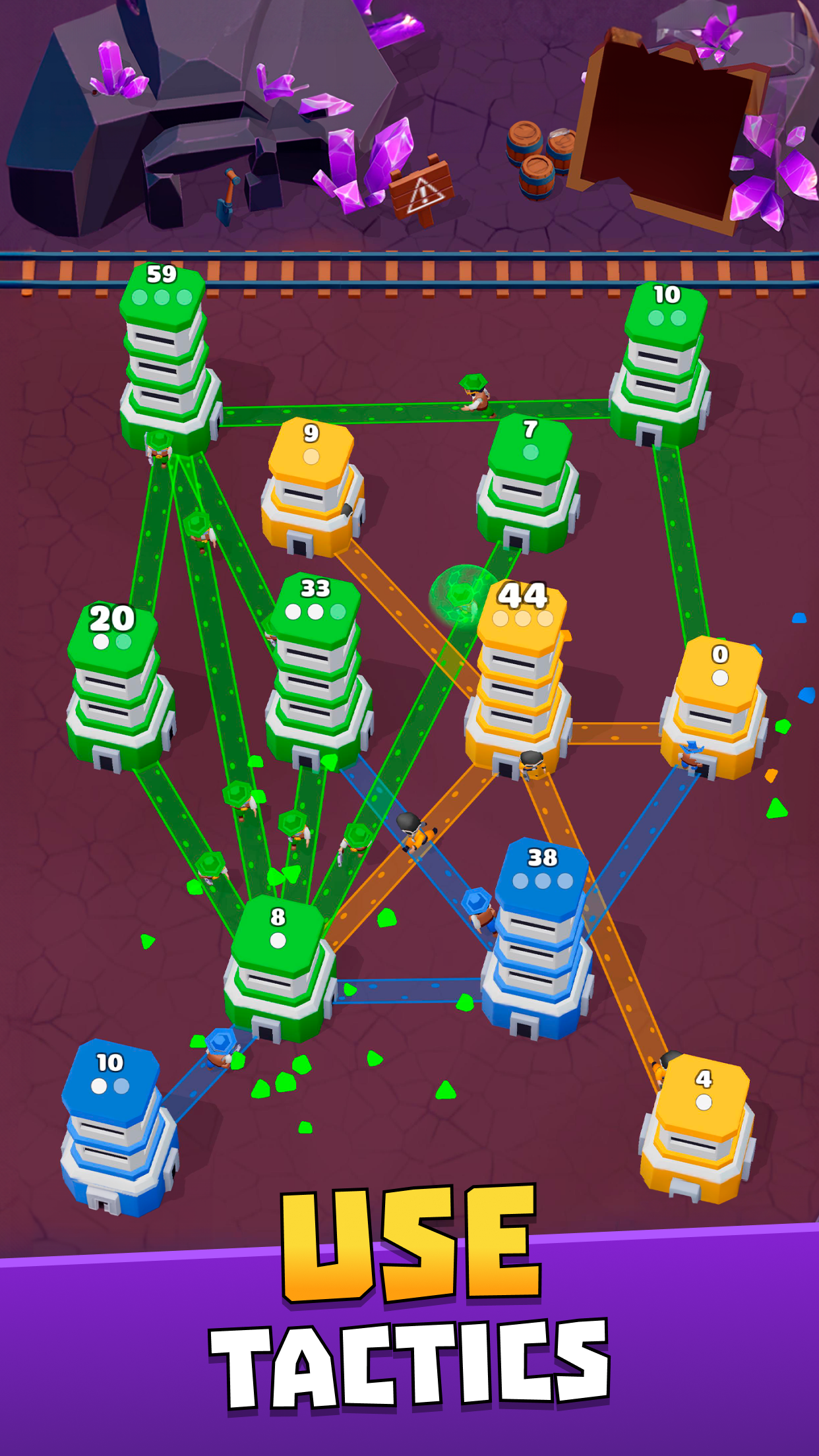 اسکرین شات 6 بازی Tower War - Tactical Conquest