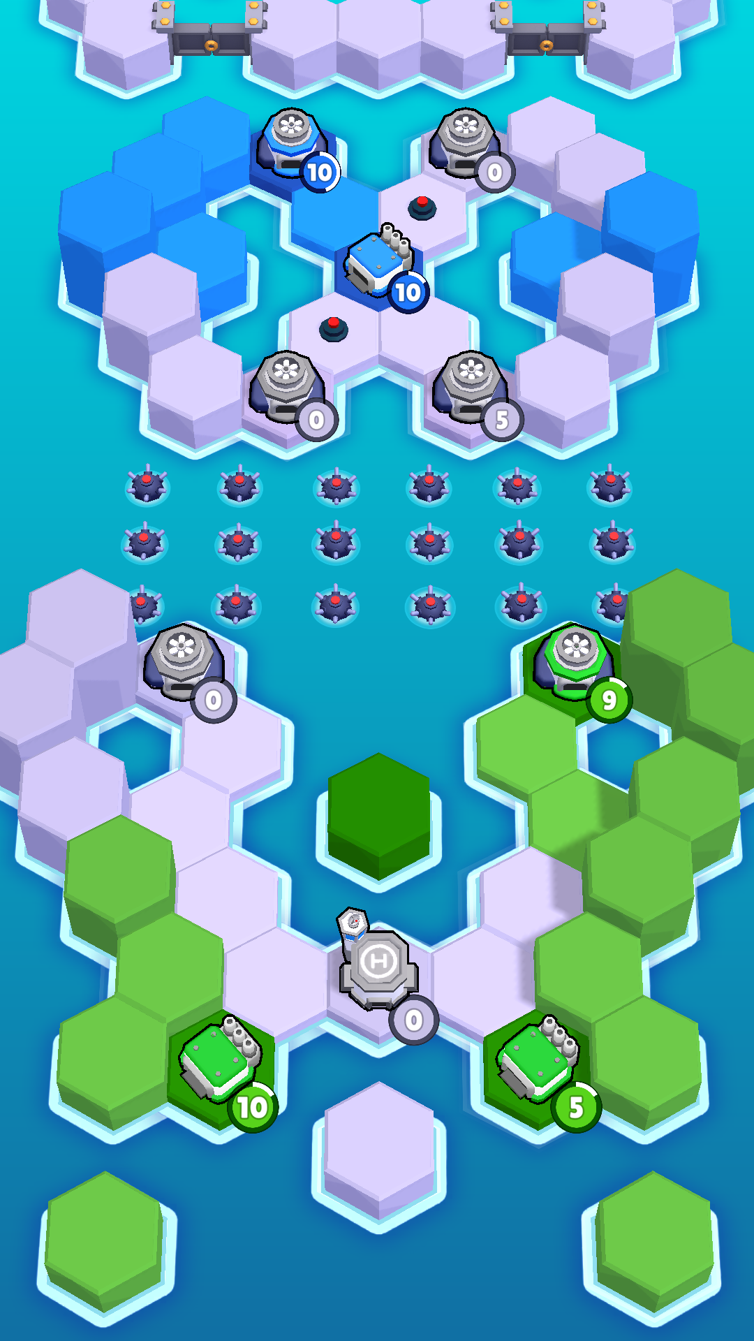 اسکرین شات 1 بازی War Regions - Tactical Game