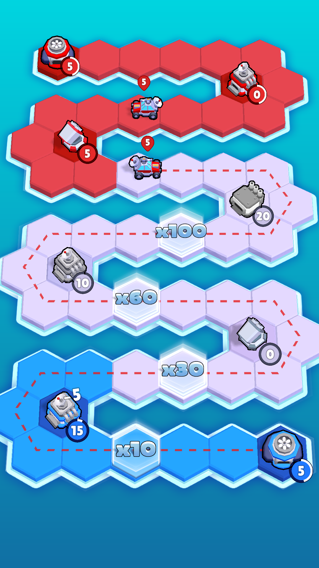 اسکرین شات 2 بازی War Regions - Tactical Game