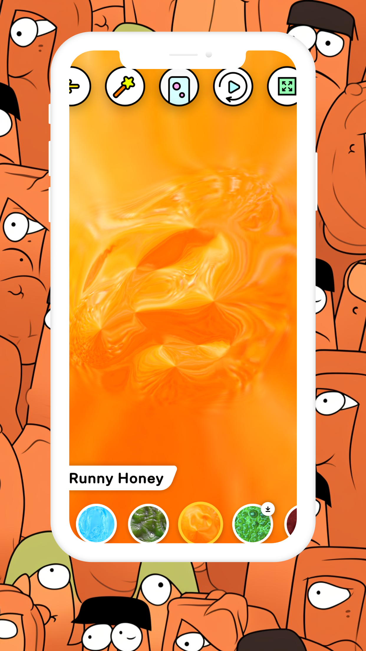 اسکرین شات 5 برنامه Goo: ASMR Slime Simulator