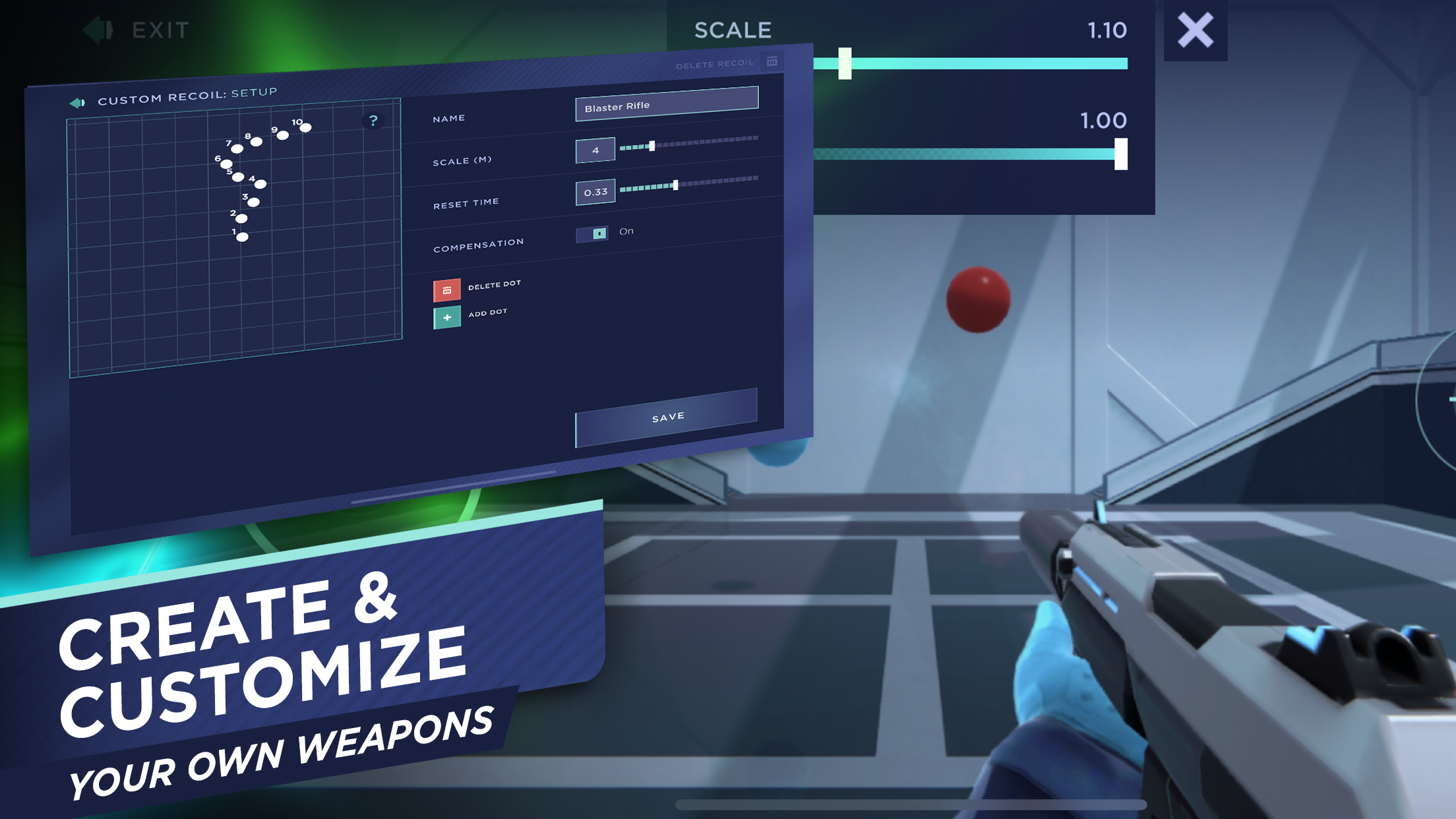 اسکرین شات 7 بازی Aim Lab Mobile