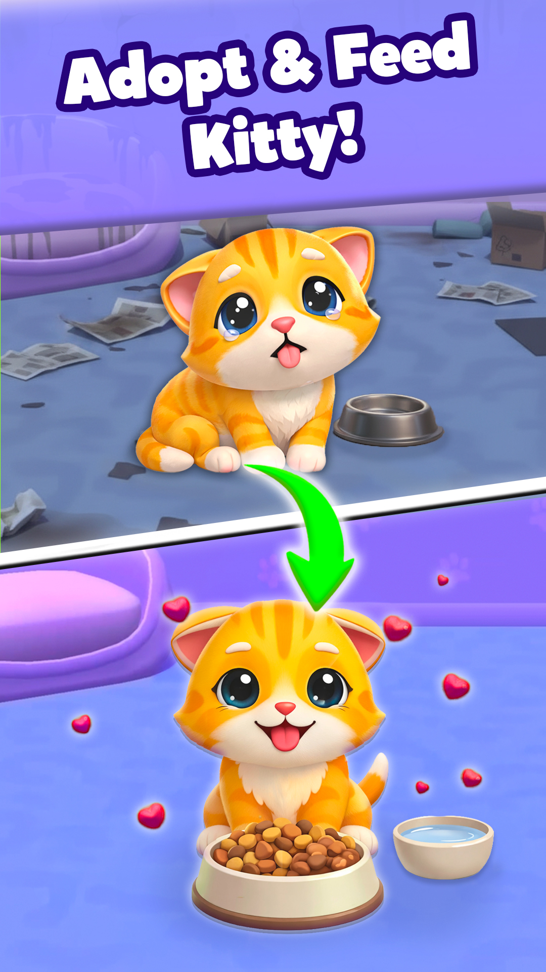 اسکرین شات 2 بازی Cat Escape: Virtual Pet Game