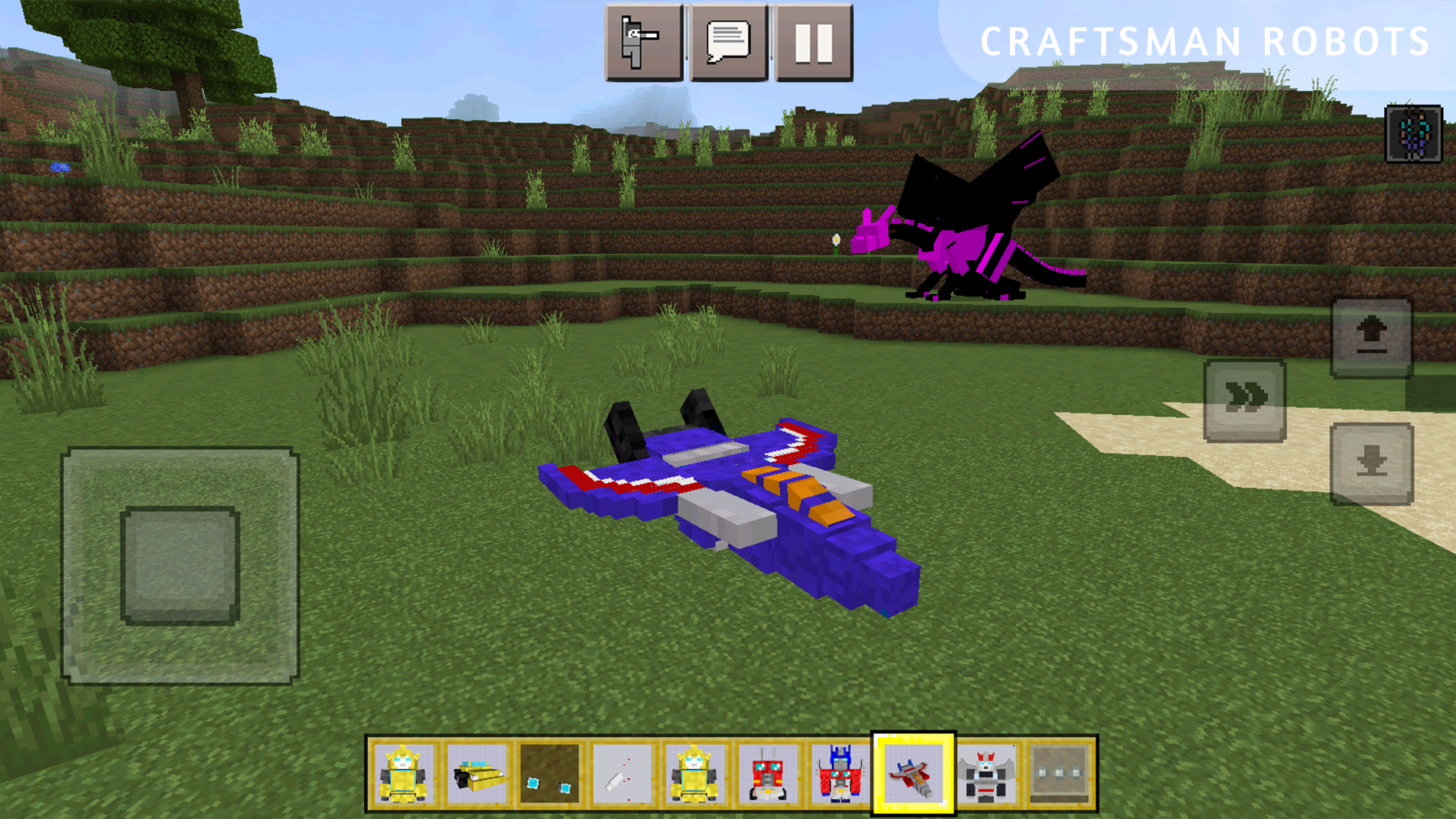 اسکرین شات 3 برنامه Craftsman Robots