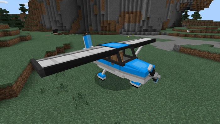 اسکرین شات 1 برنامه MCPE Airplane and Helichopter