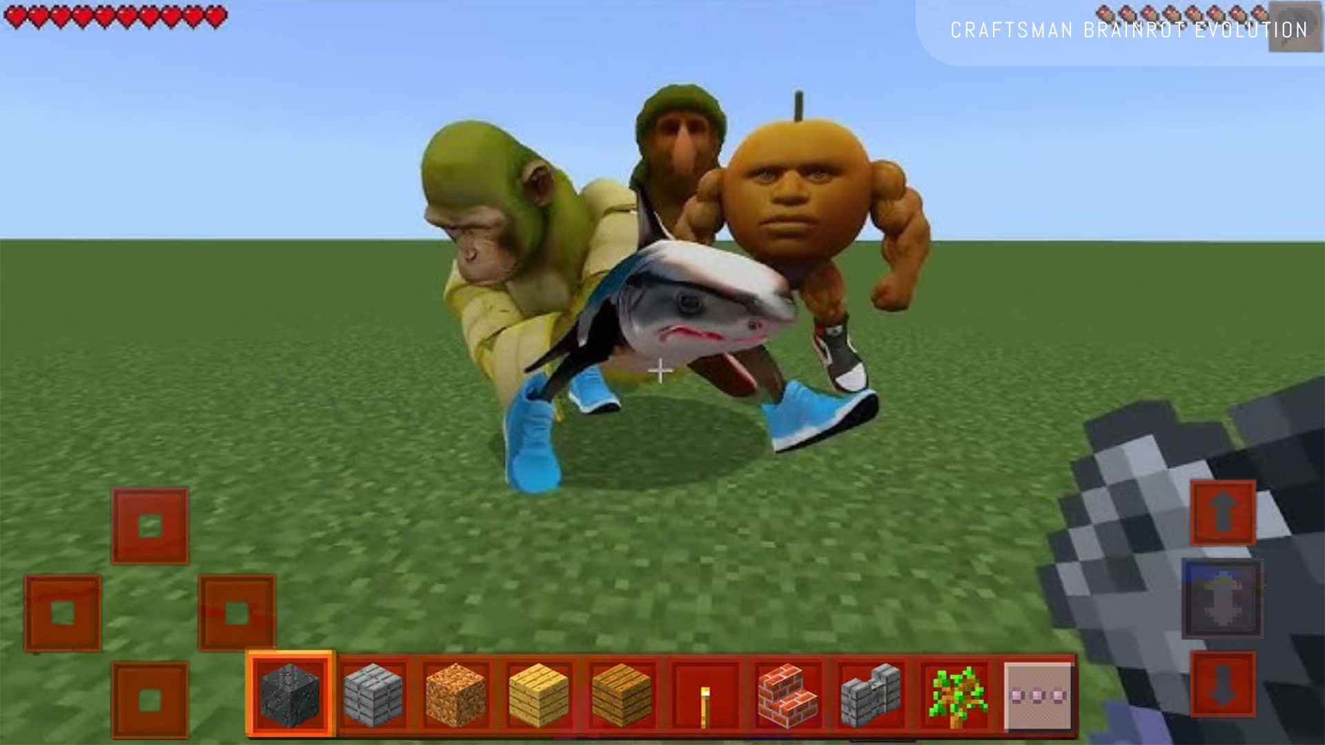 اسکرین شات 1 برنامه Craftsman Brainrot Evolution