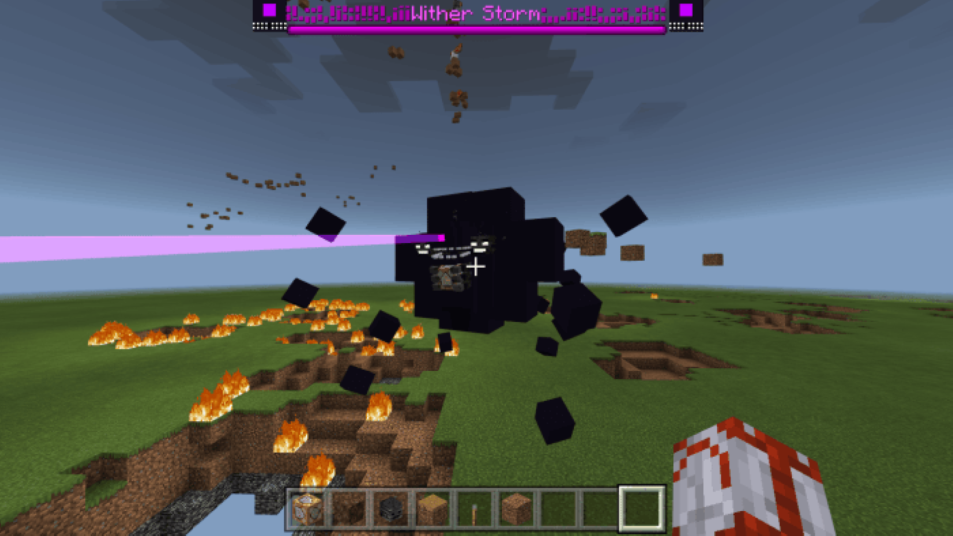اسکرین شات 2 برنامه MCPE Wither Storm Mod
