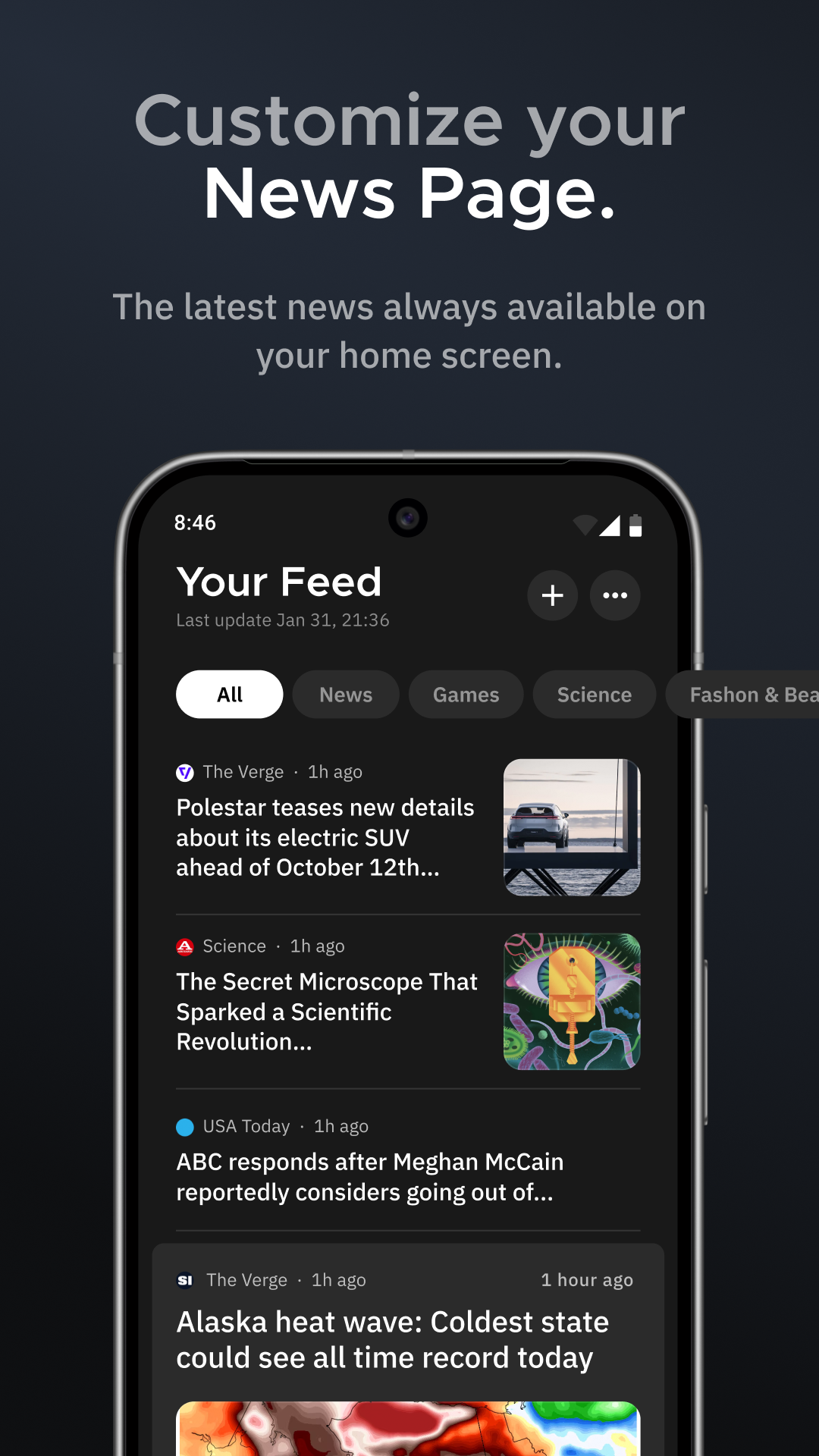 اسکرین شات 4 برنامه Smart Launcher 6 ‧ Home Screen
