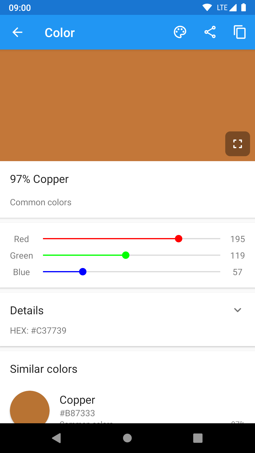 اسکرین شات 4 برنامه Color Picker