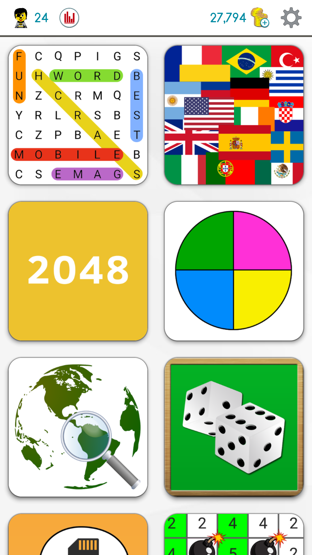 اسکرین شات 1 بازی Super Brain Games