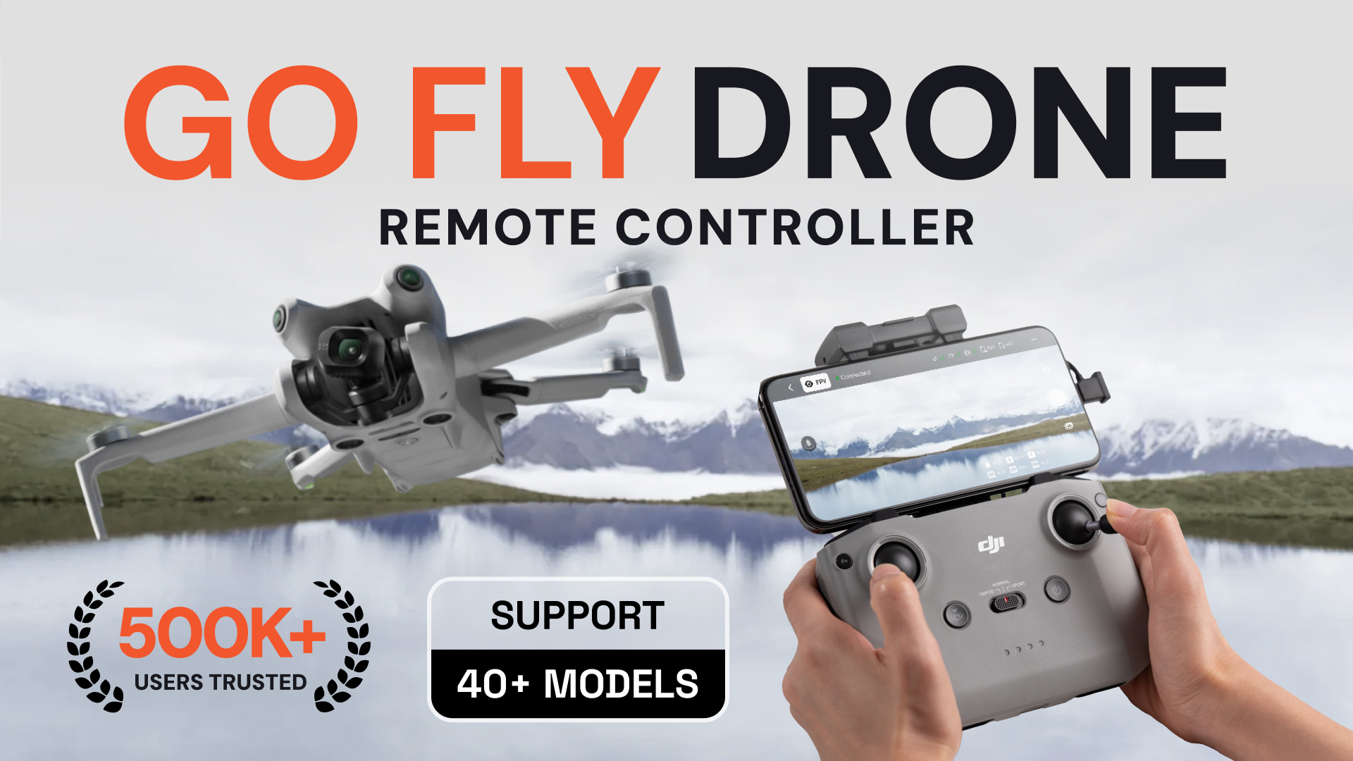 اسکرین شات 1 برنامه Fly Go 4 App: Drone Controller