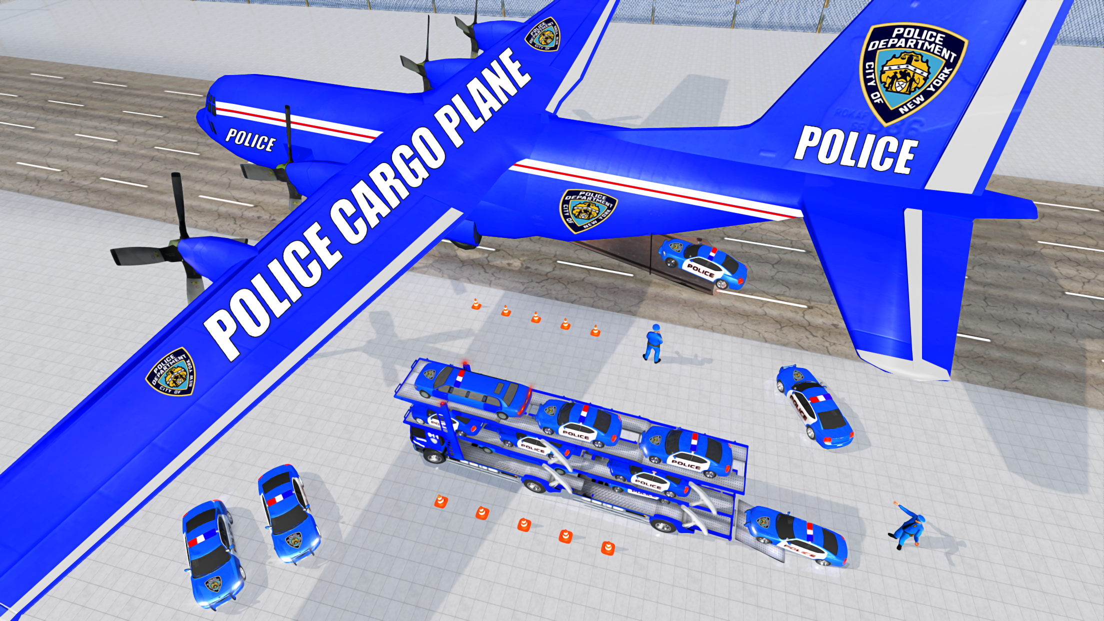 اسکرین شات 7 بازی Police Vehicle Cargo Truck Sim