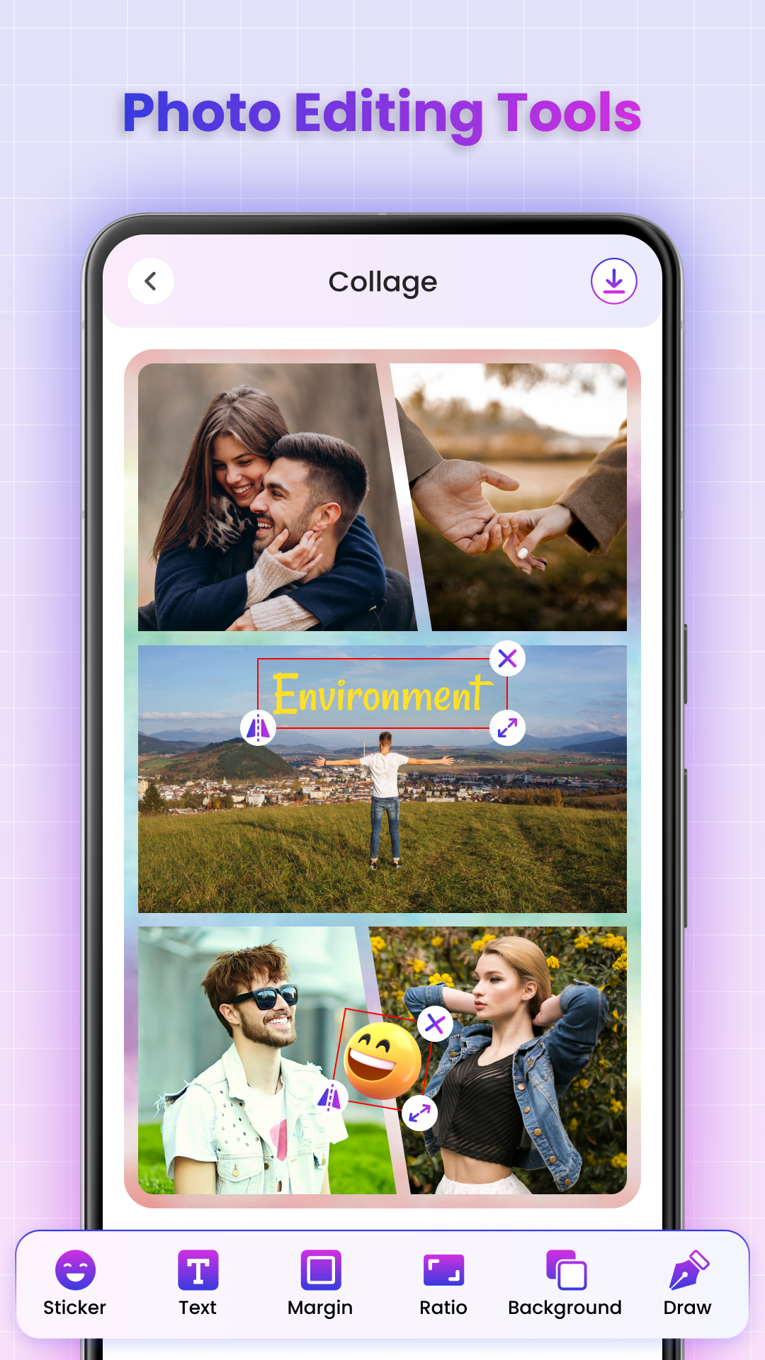 اسکرین شات 3 برنامه AI Photo Video Collage Maker