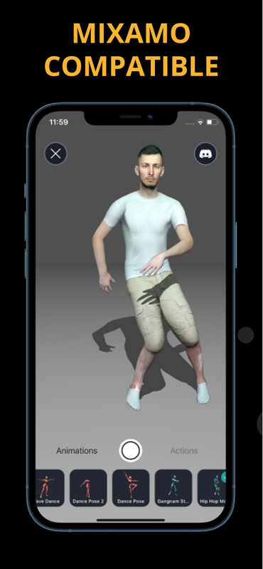 اسکرین شات 8 برنامه in3D: Avatar Creator Pro