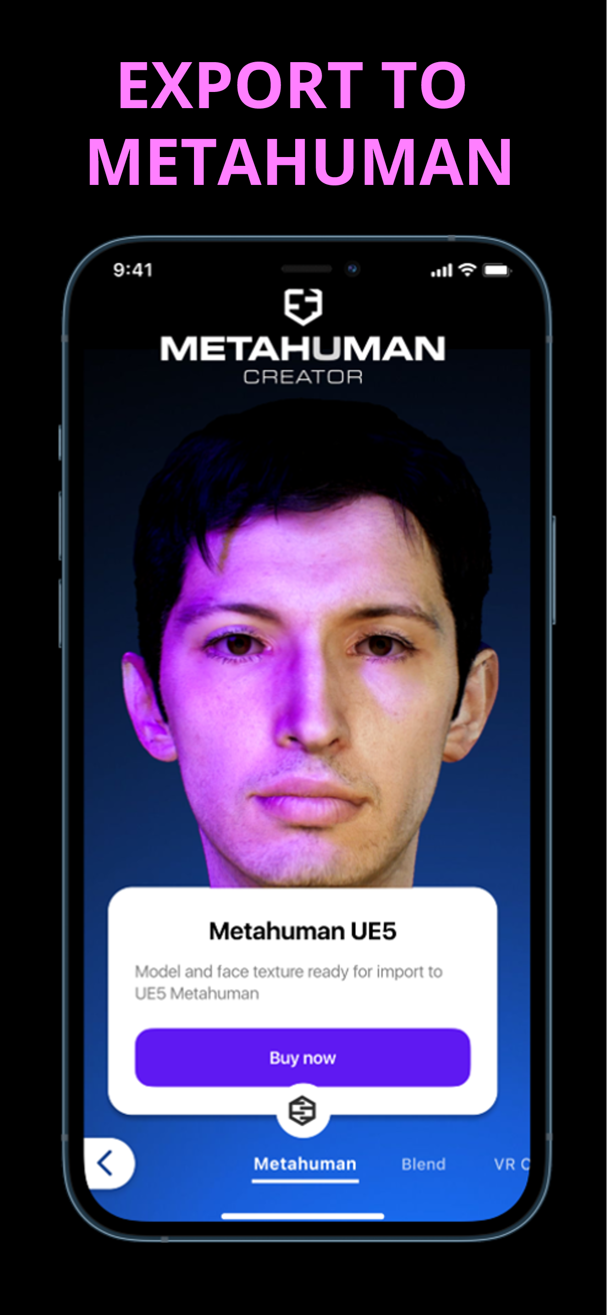 اسکرین شات 5 برنامه in3D: Avatar Creator Pro