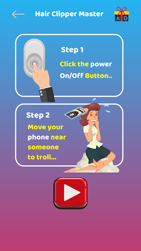 اسکرین شات 6 برنامه Hair Clipper Prank