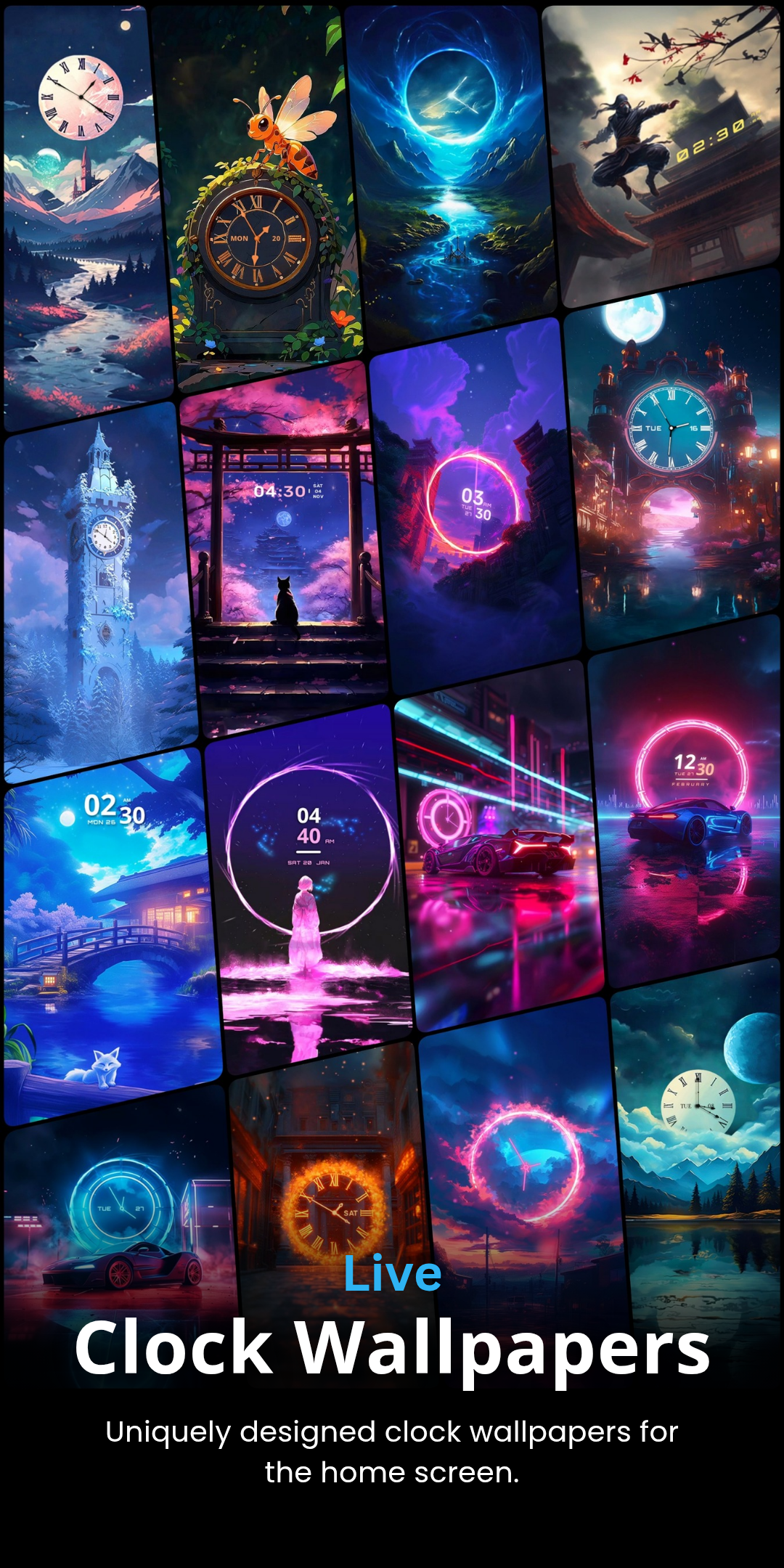 اسکرین شات 3 برنامه Live Wallpapers, 4K Wallpapers