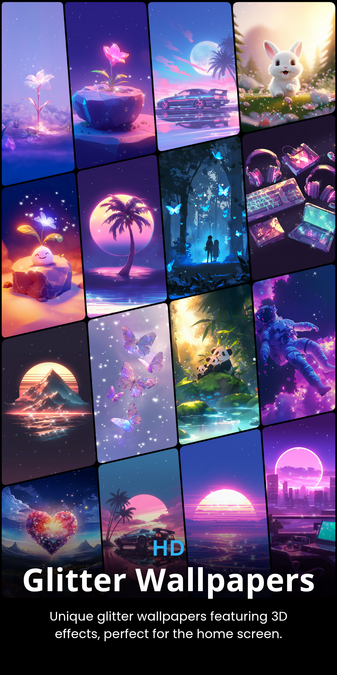 اسکرین شات 4 برنامه Live Wallpapers, 4K Wallpapers