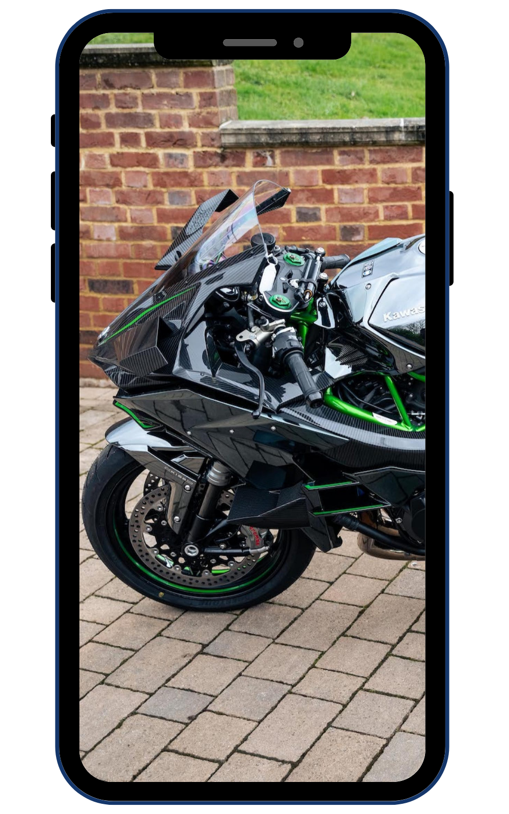 اسکرین شات 2 برنامه Kawasaki Ninja H2R Wallpapers