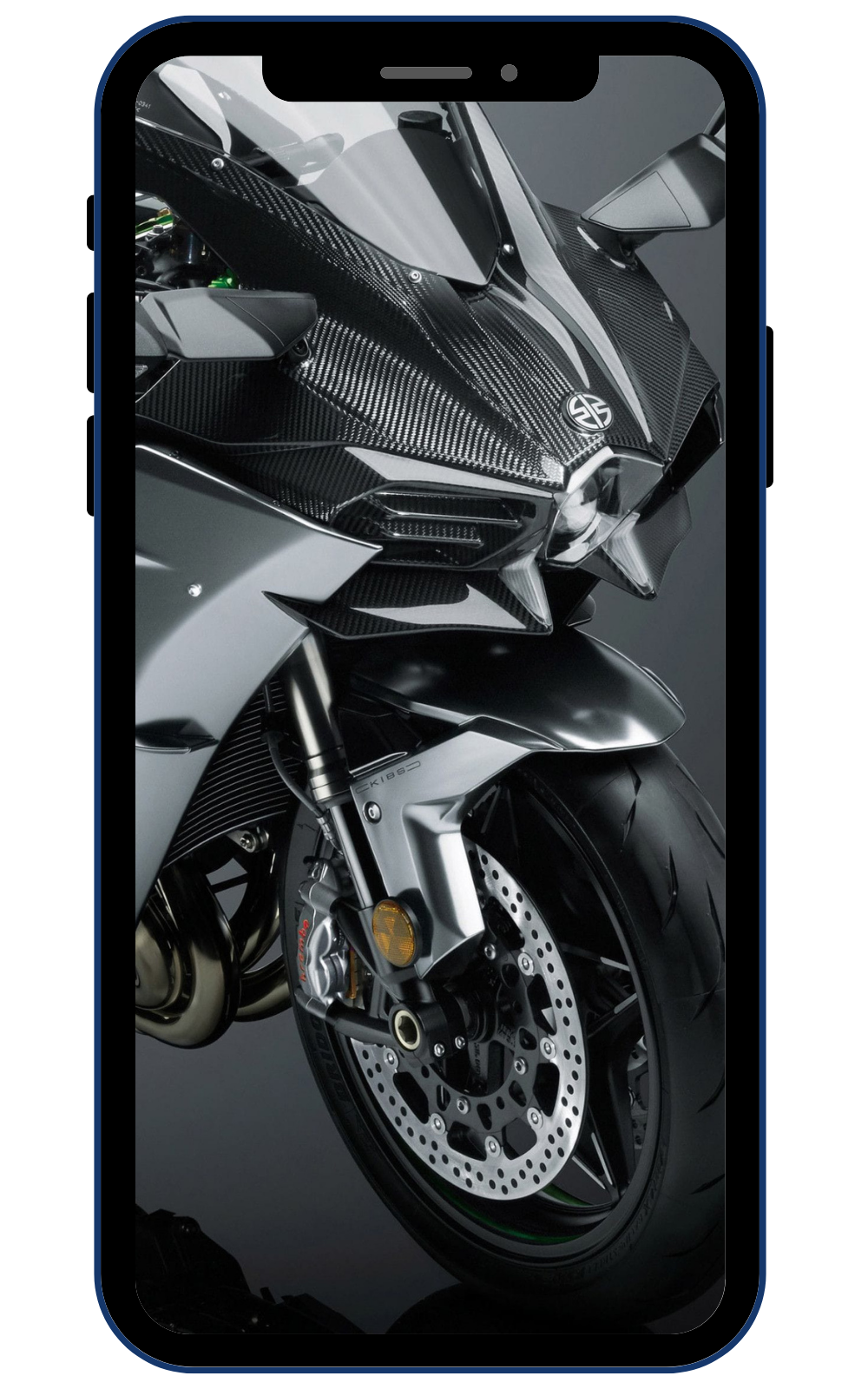 اسکرین شات 1 برنامه Kawasaki Ninja H2R Wallpapers