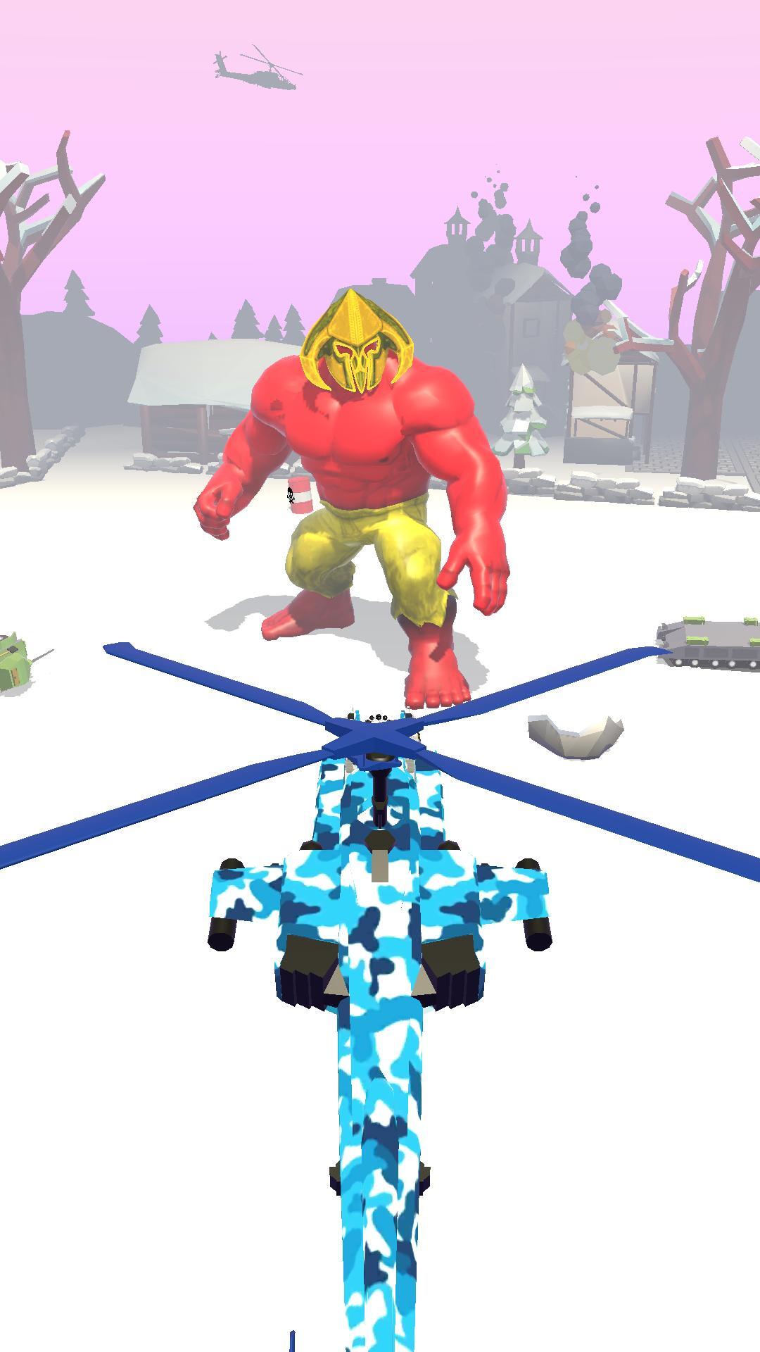 اسکرین شات 1 بازی Helicopter Hit: Giant Attack!