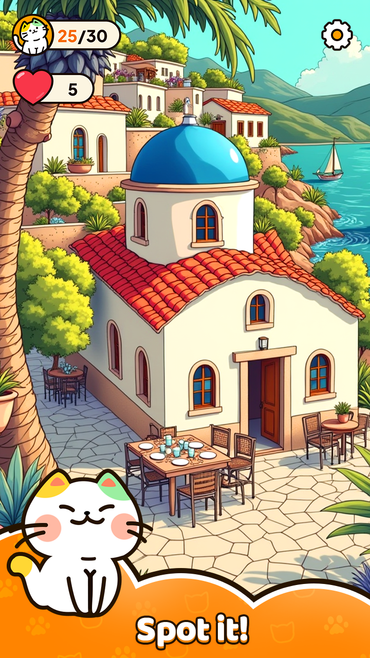 اسکرین شات 5 بازی Find Cats: Spot Hidden Object