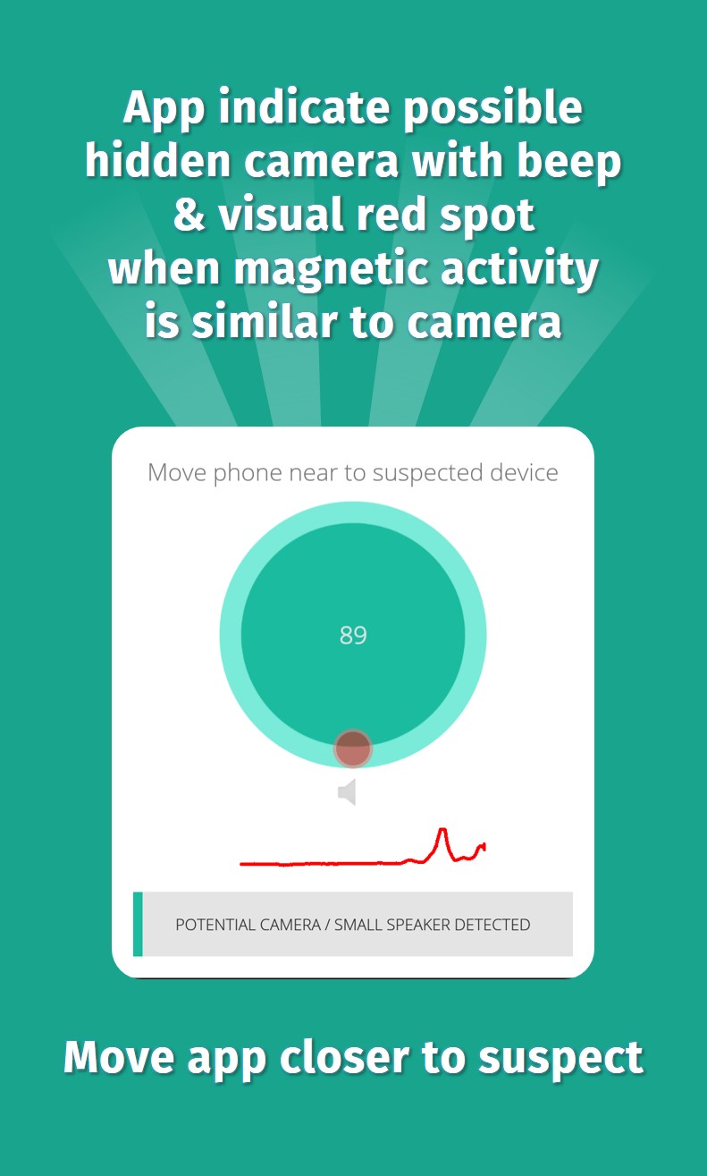 اسکرین شات 4 برنامه Hidden Camera Detector